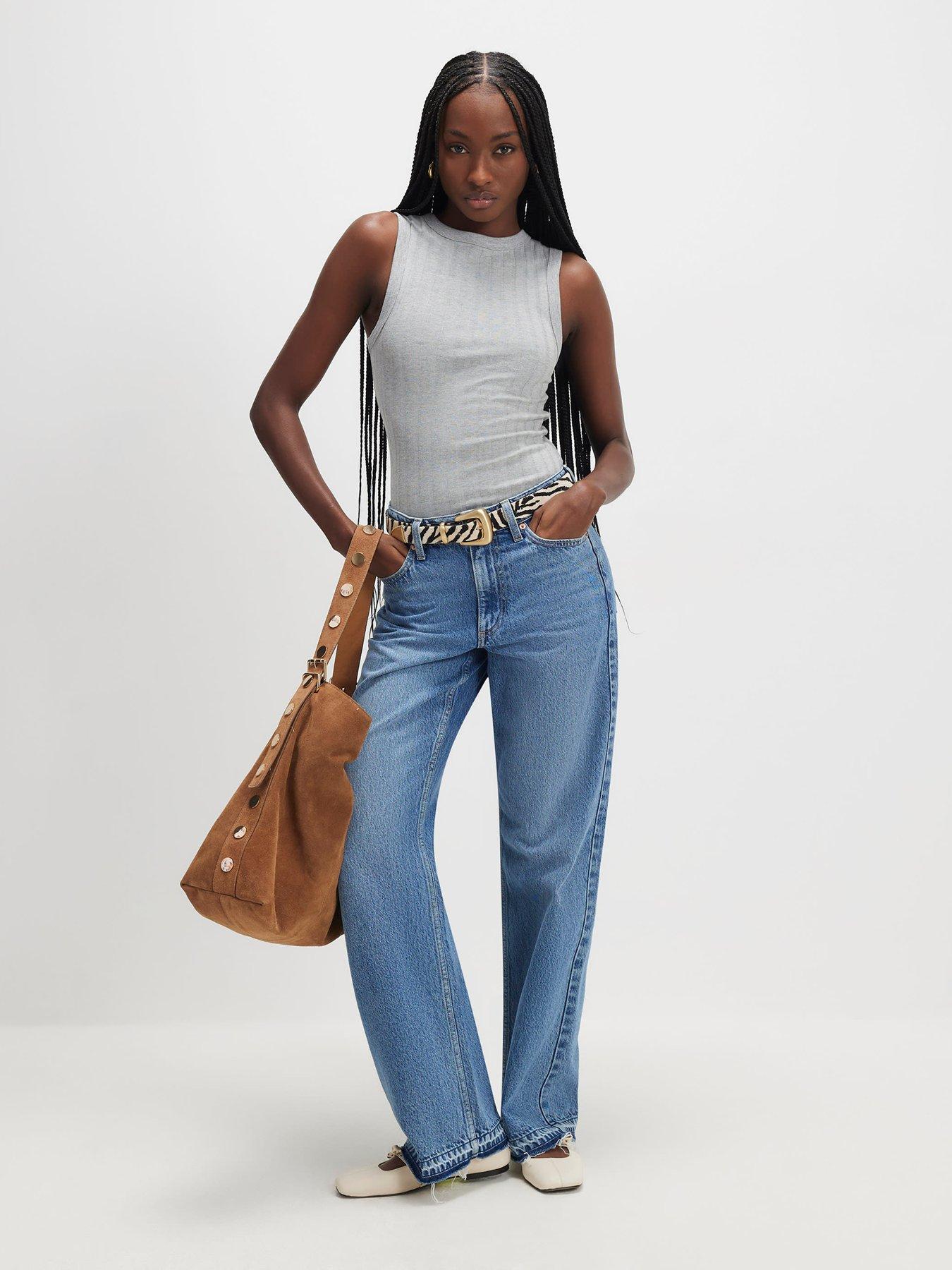 river-island-short-wide-rib-tank-greyback