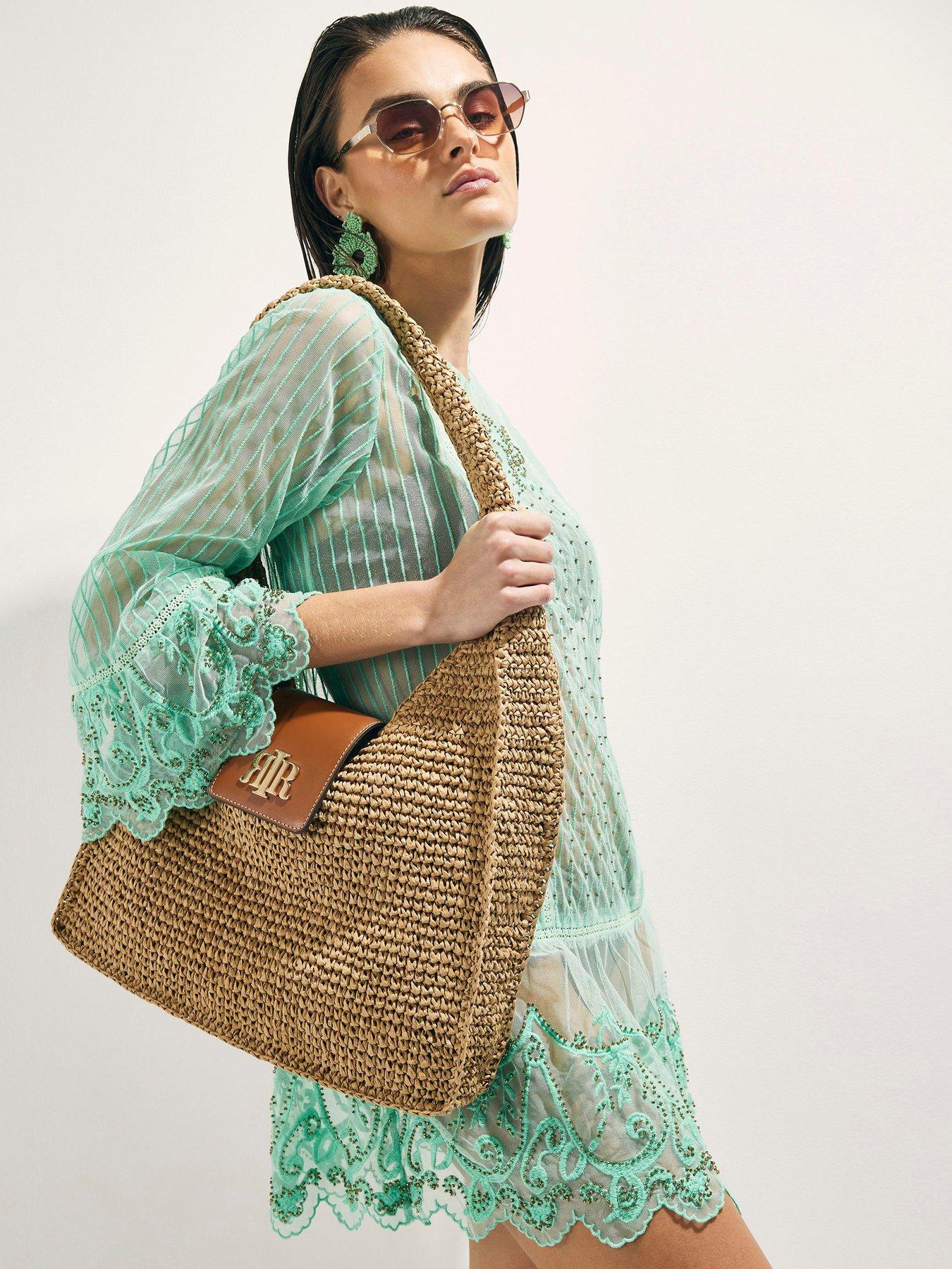 river-island-raffia-flap-front-slouch-beigefront