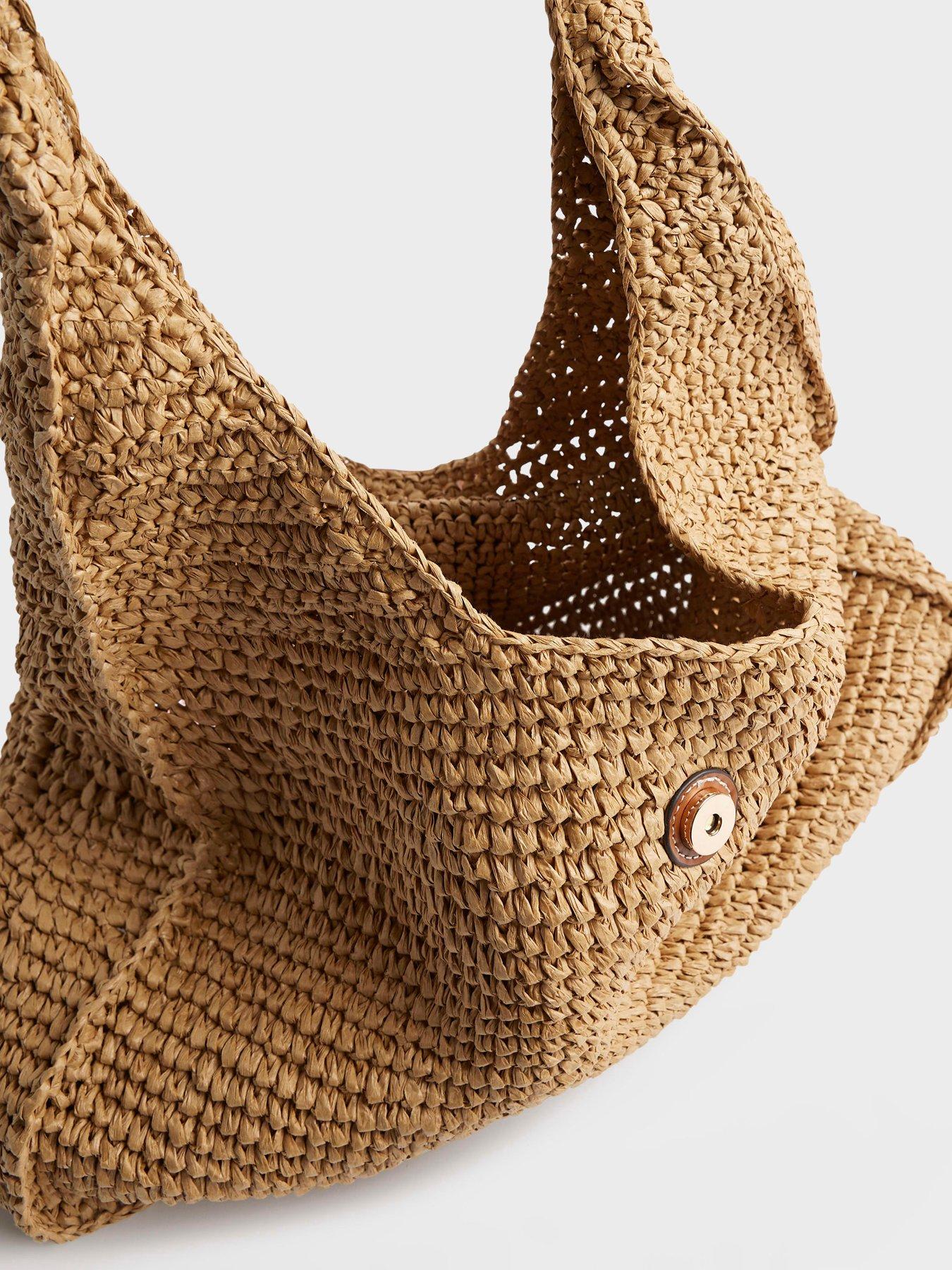 river-island-raffia-flap-front-slouch-beigedetail