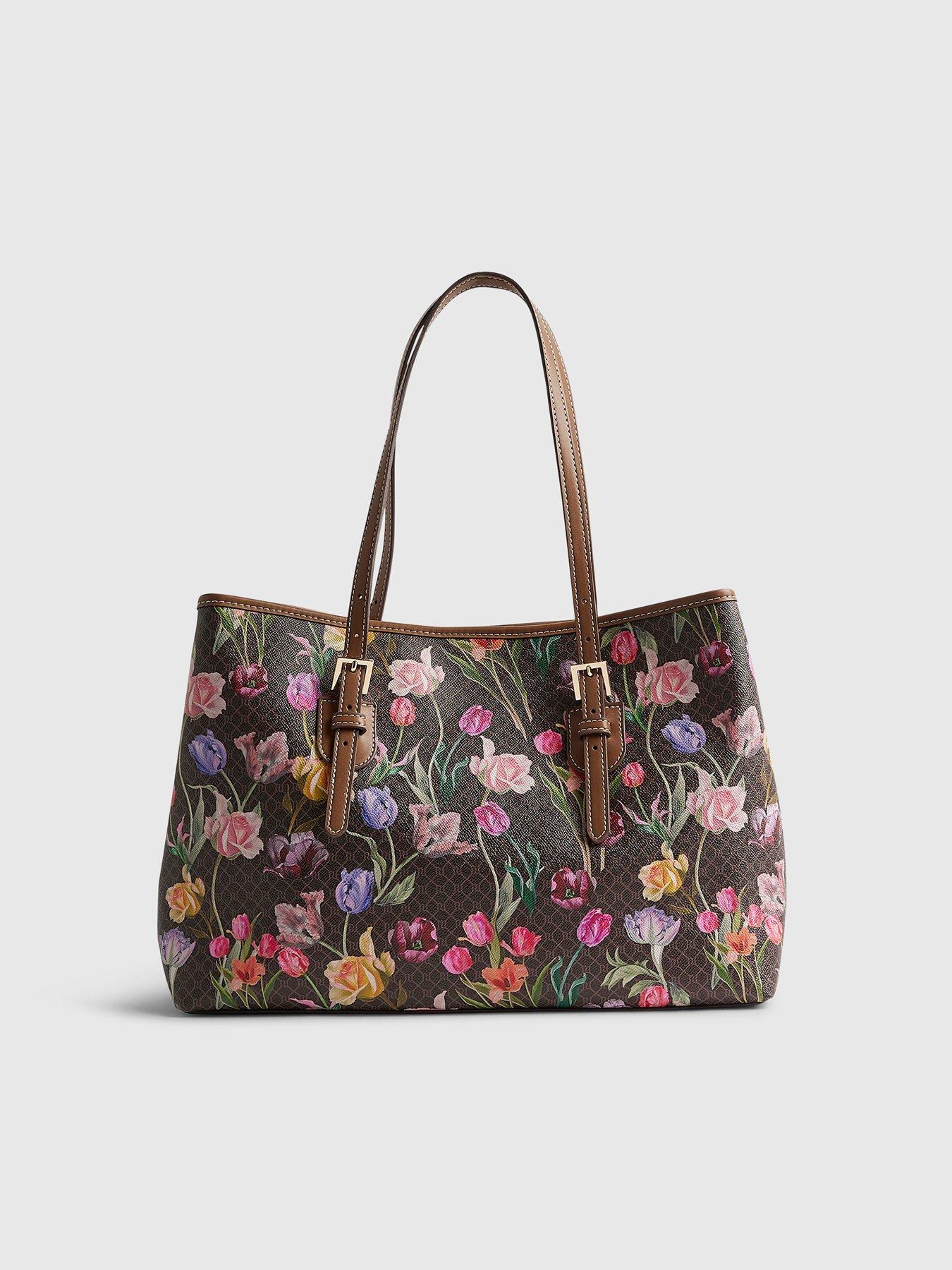 river-island-floral-monogram-buckle-shopper-bag-brownoutfit