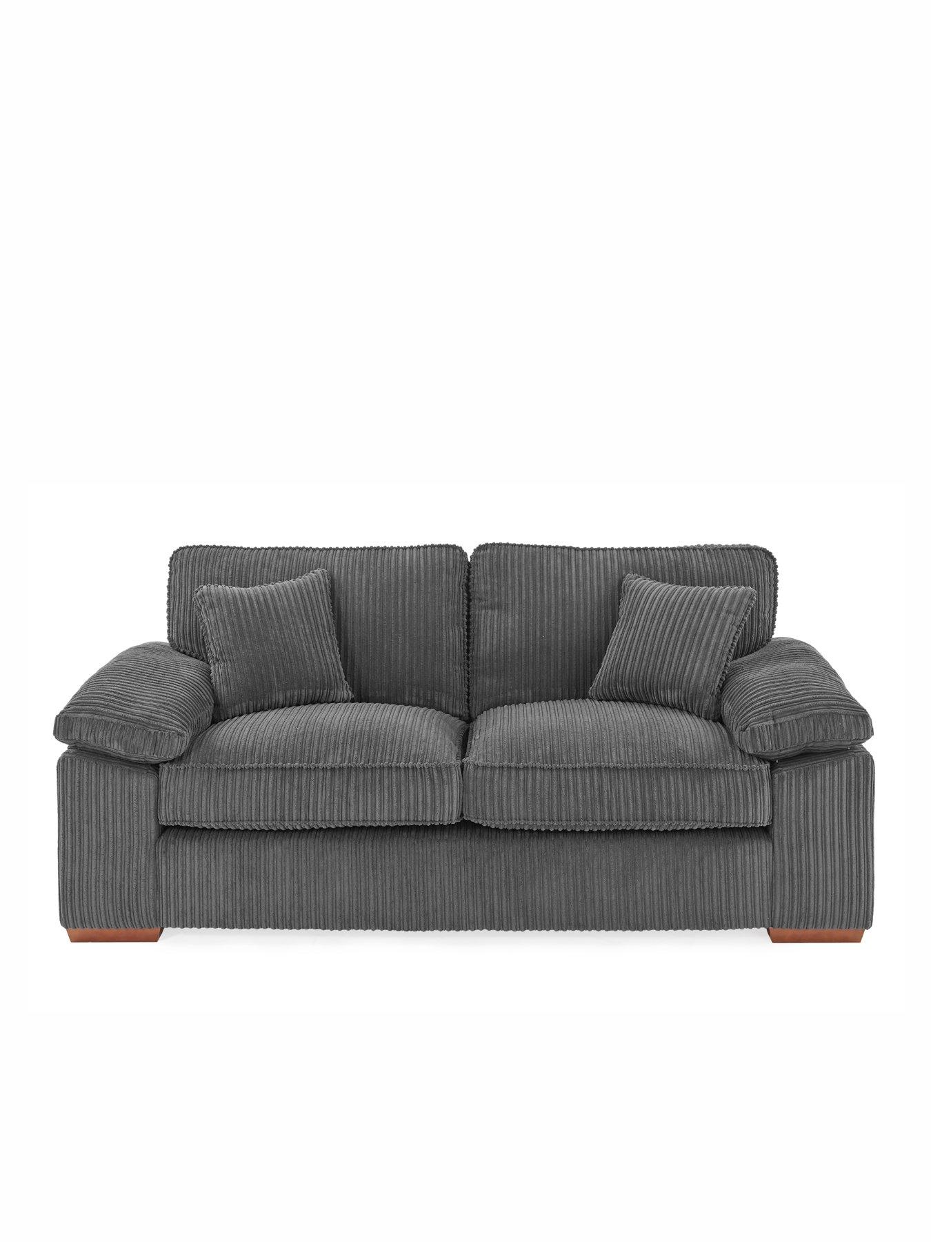 Image 3 of 7 of The Very Collection Parker 3 Seater Fabric Sofa + Chair