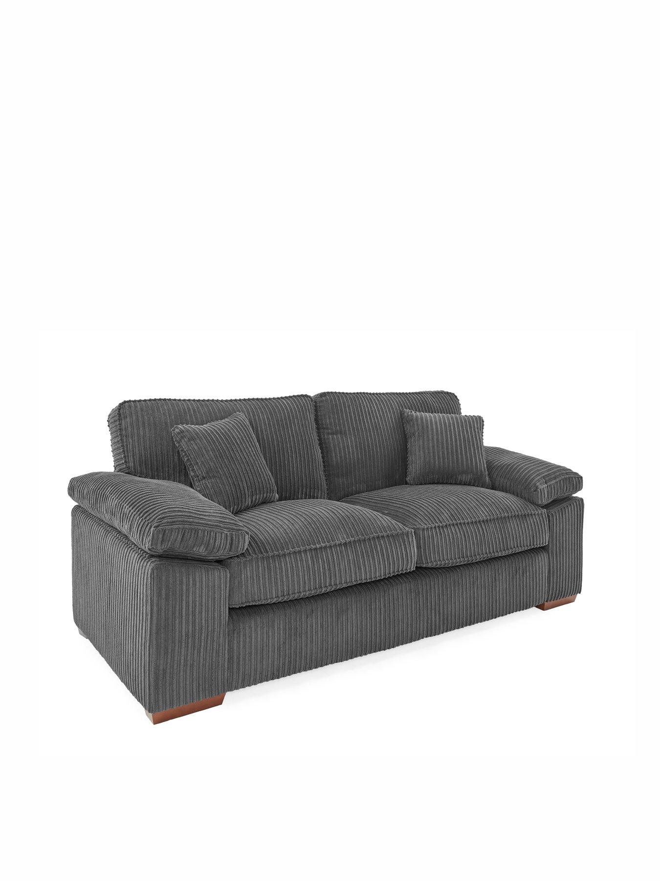 Image 4 of 7 of The Very Collection Parker 3 Seater Fabric Sofa + Chair