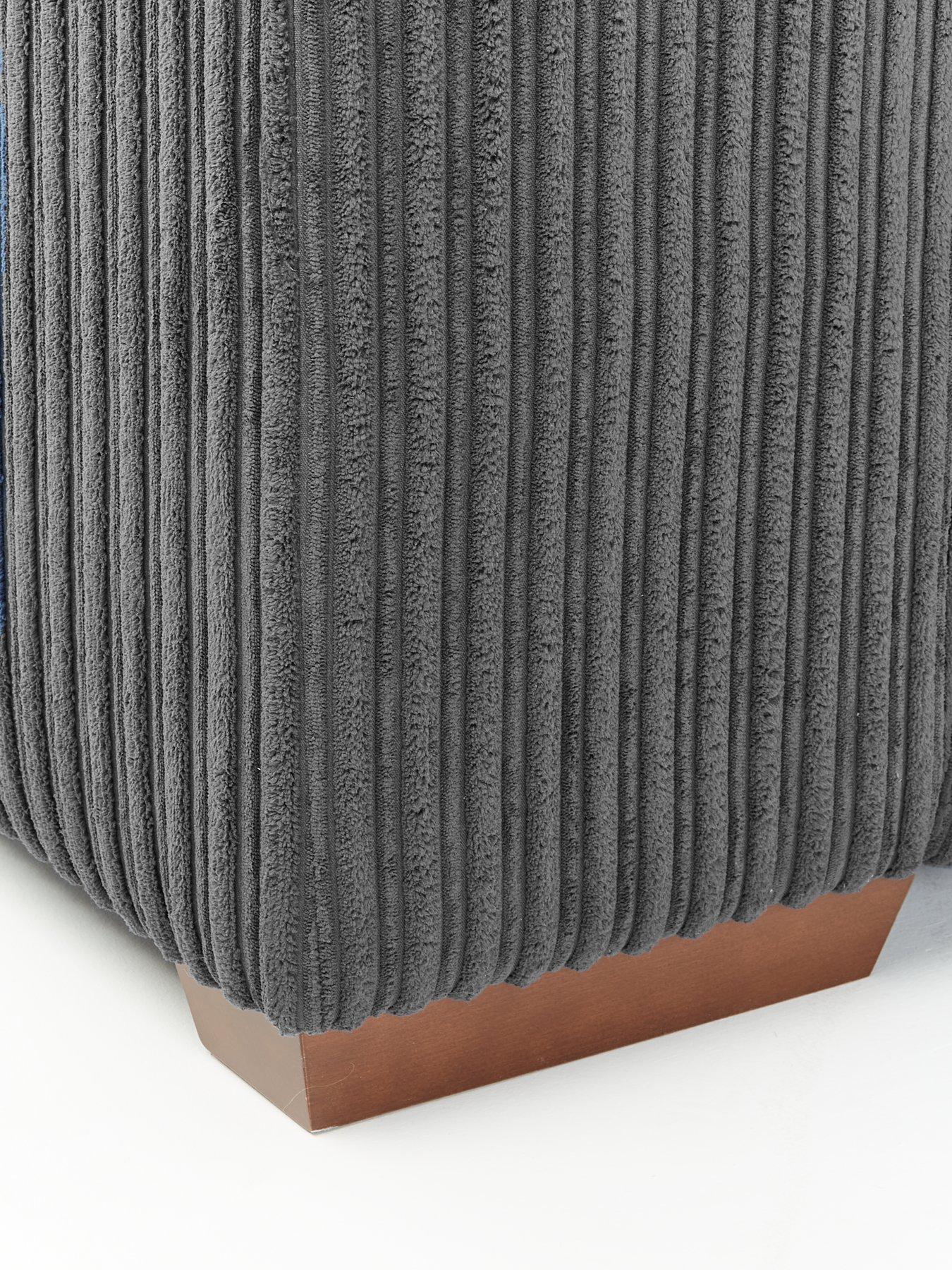 Image 6 of 7 of The Very Collection Parker 3 Seater Fabric Sofa + Chair