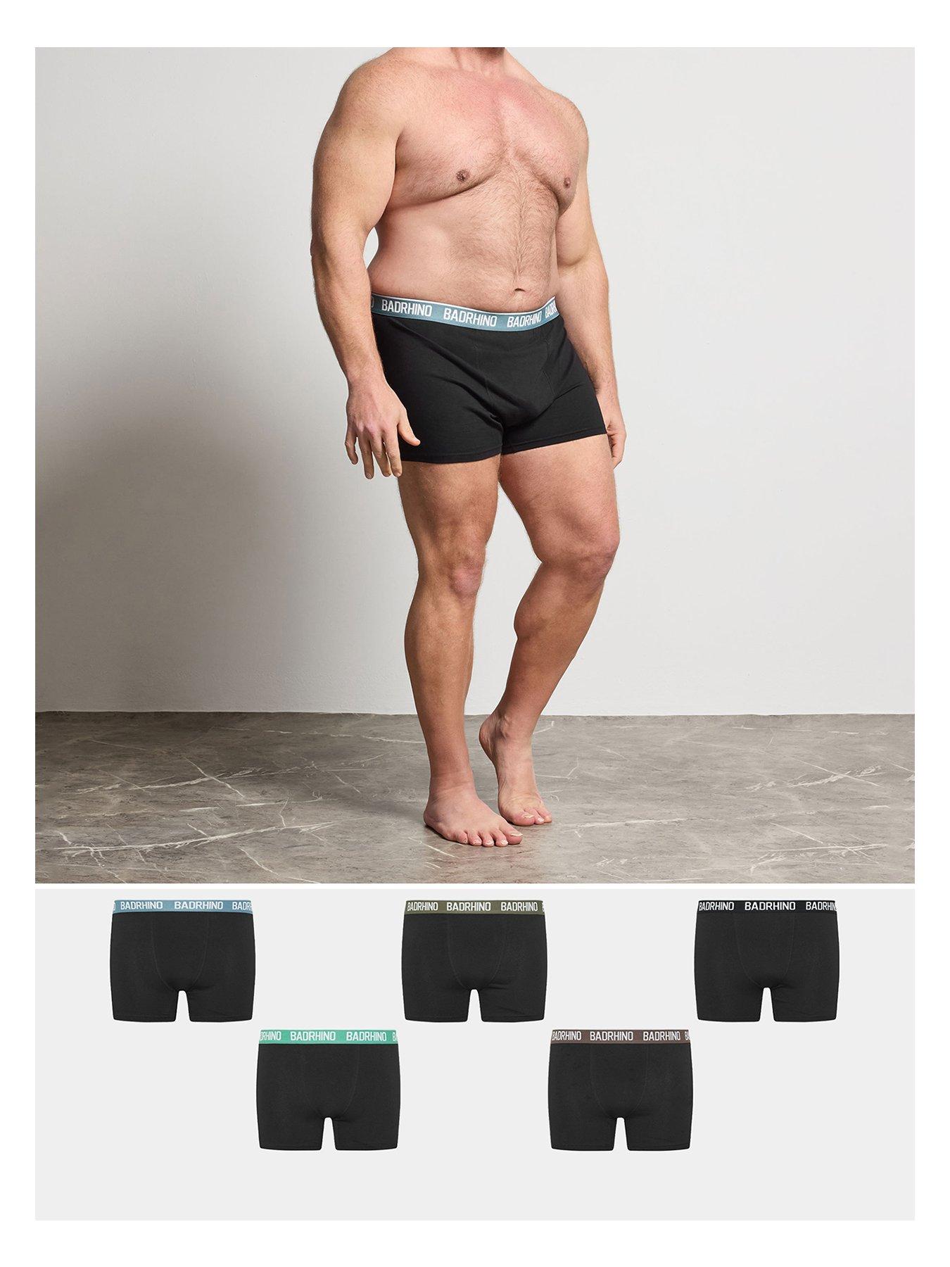BadRhino 5 Pack Multi Band Boxer - Black