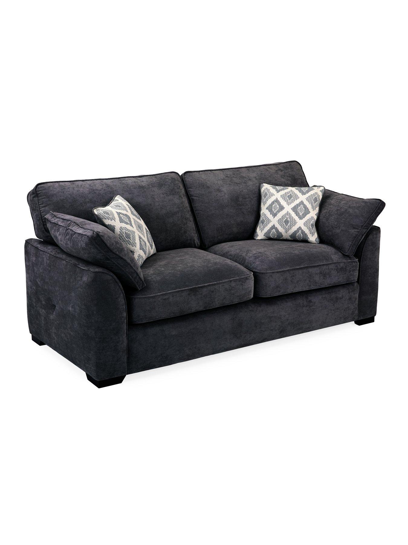 Image 3 of 7 of The Very Collection Cesena 3 Seater Fabric Sofa + Chair
