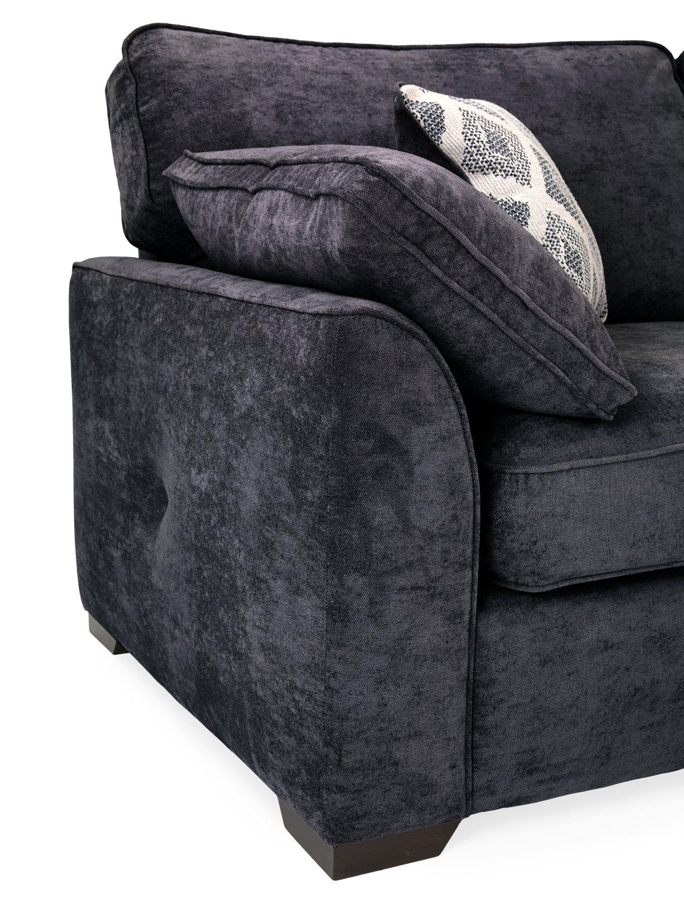 Image 6 of 7 of The Very Collection Cesena 3 Seater Fabric Sofa + Chair