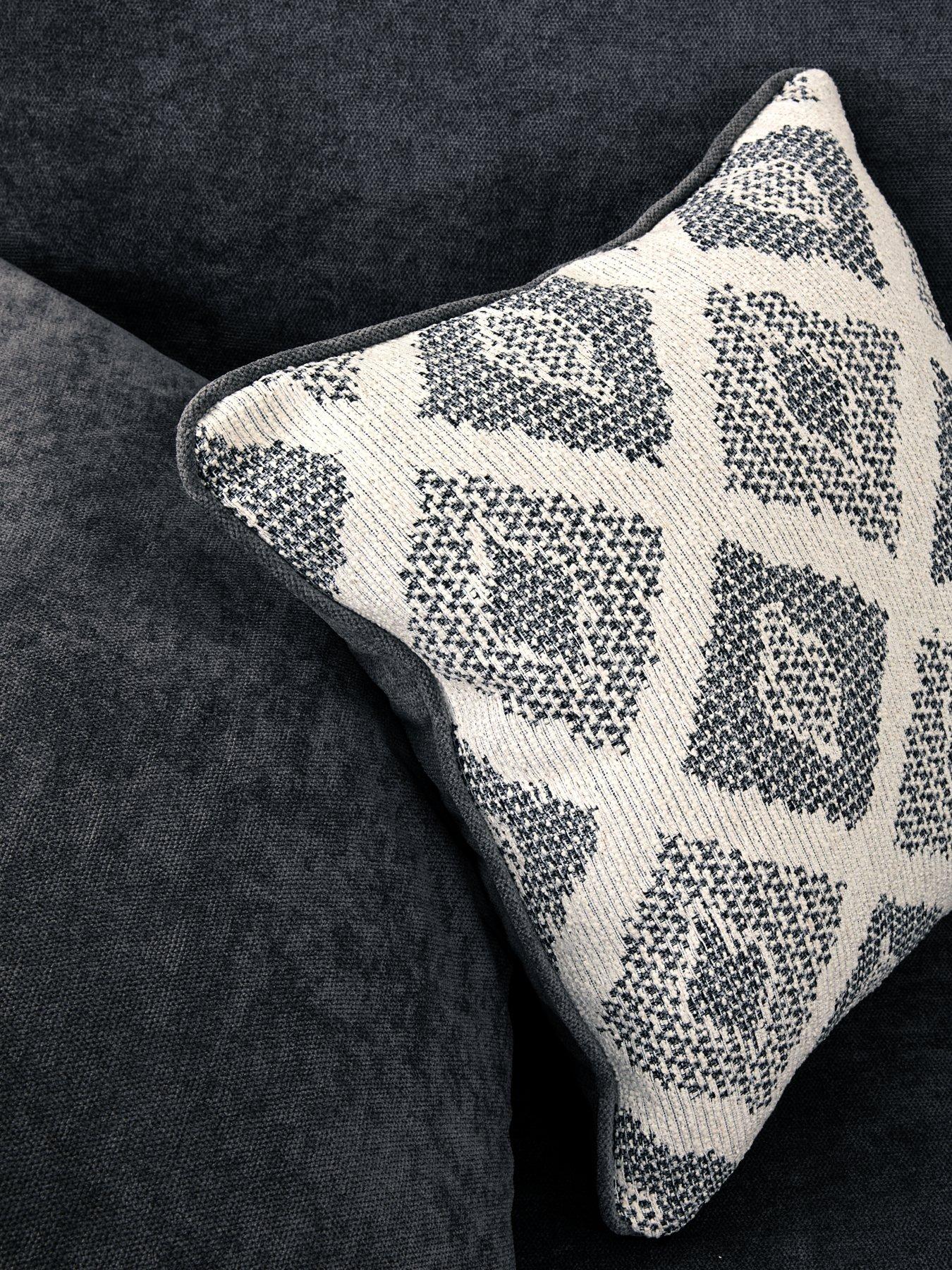 Image 7 of 7 of The Very Collection Cesena 3 Seater Fabric Sofa + Chair