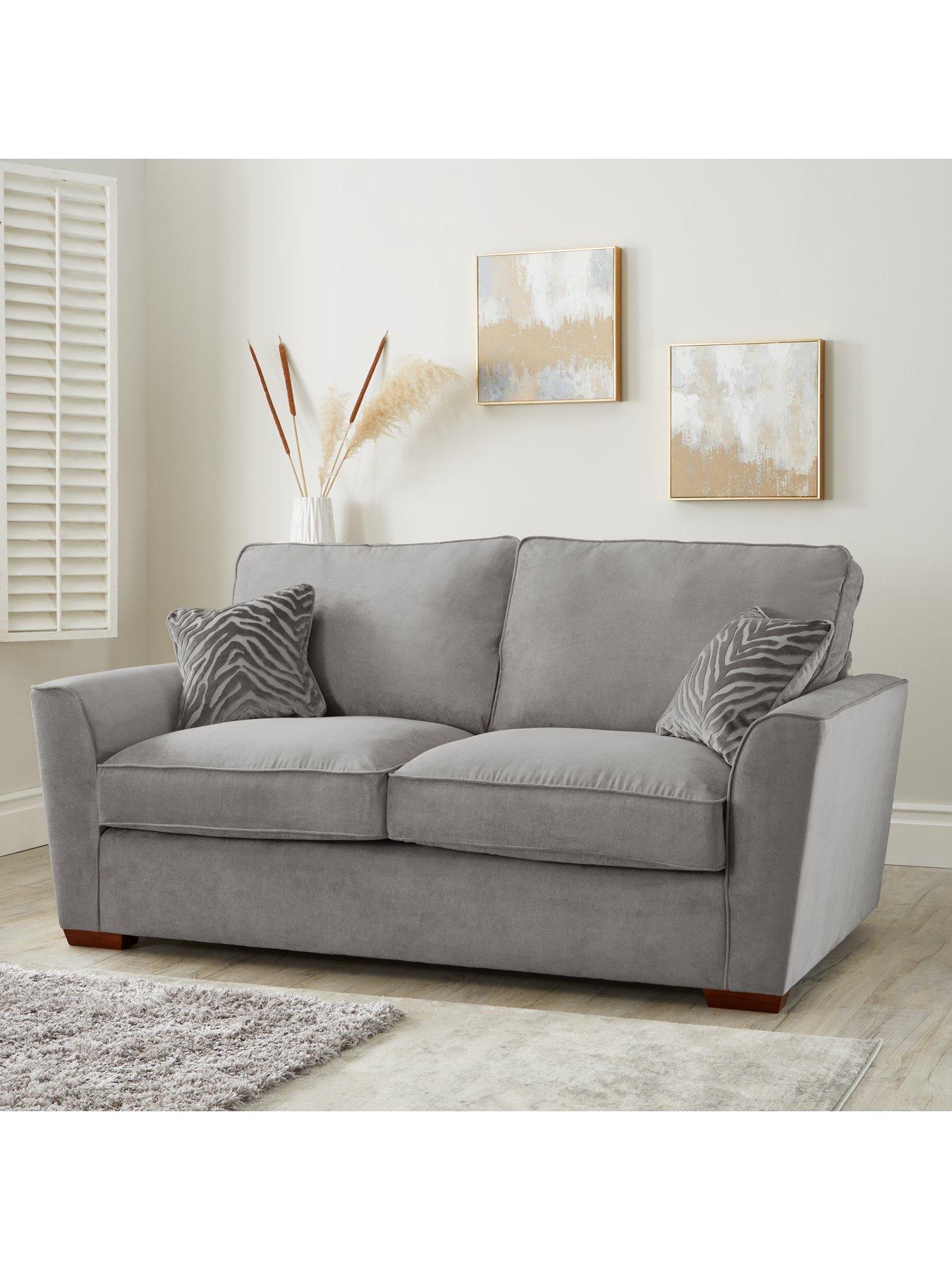 the-very-collection-kingston-3-seater-fabric-sofa-chairfront