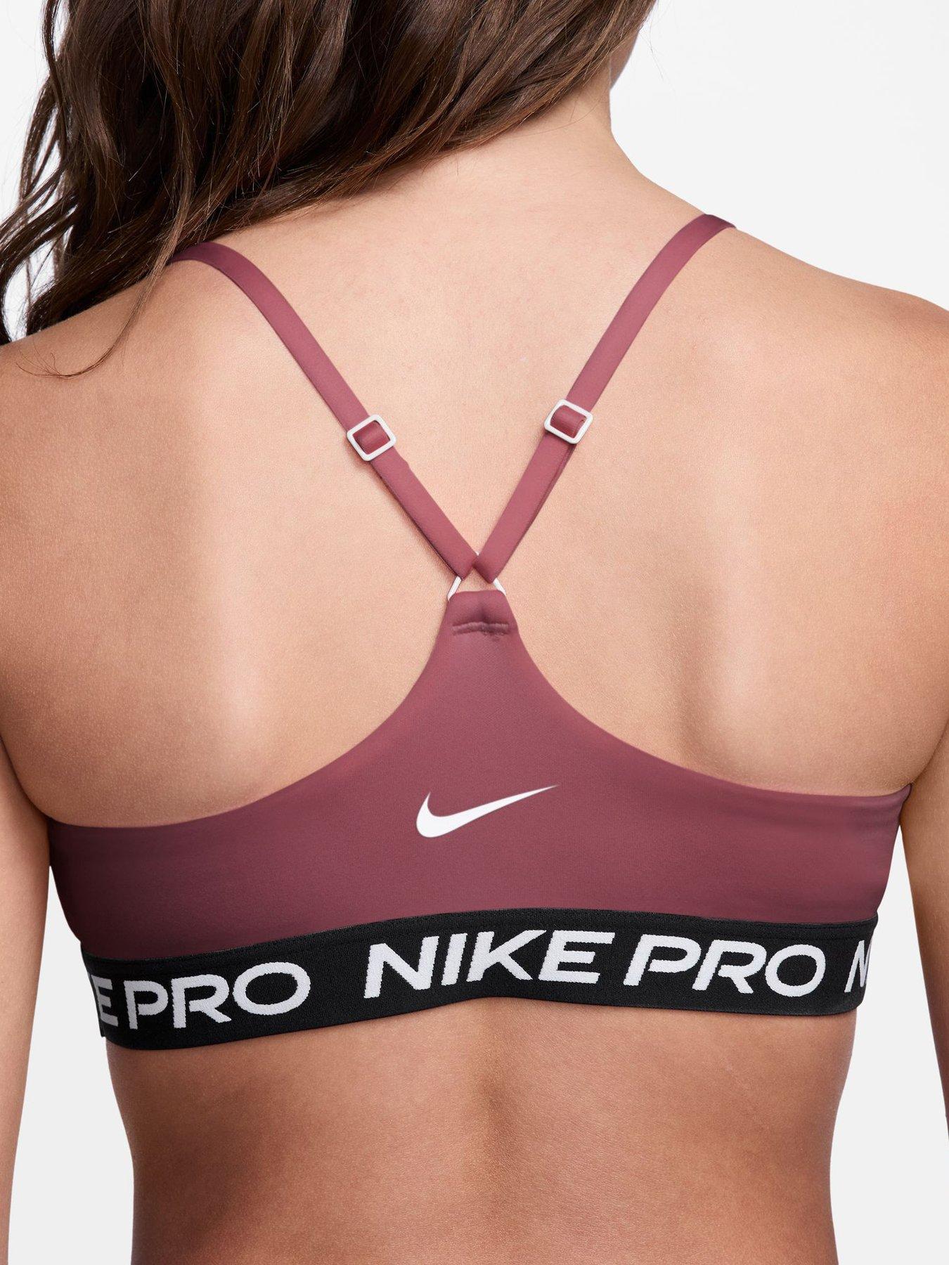 Image 3 of 3 of Nike Junior Girls Training Pro Indy Bra - Pink
