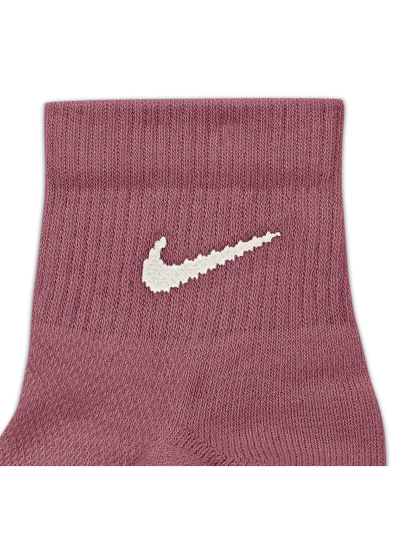 Image 6 of 6 of Nike Womens Everyday Elevated Ankle Socks - Multi