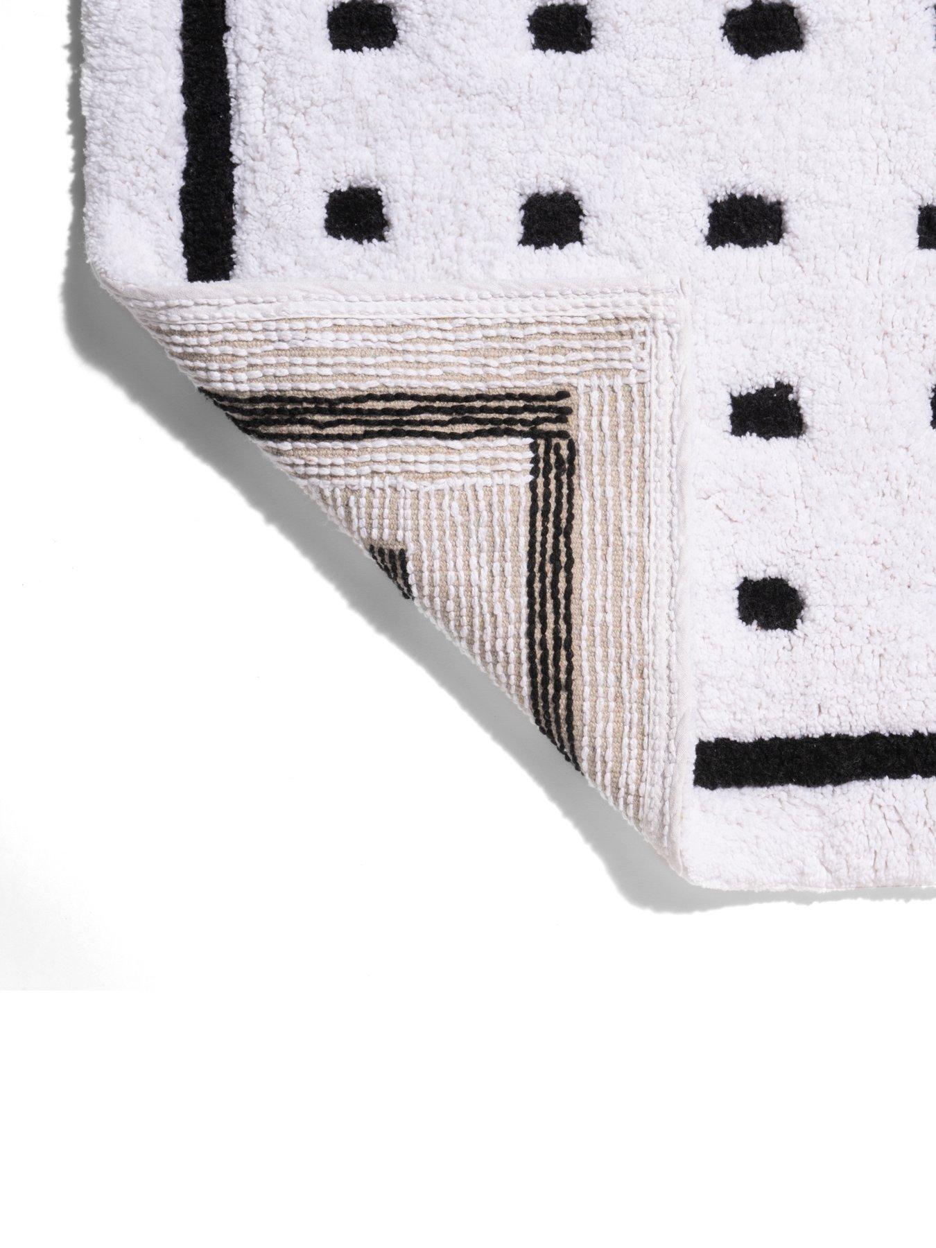 Image 2 of 4 of Croydex Black Square Bath Mat