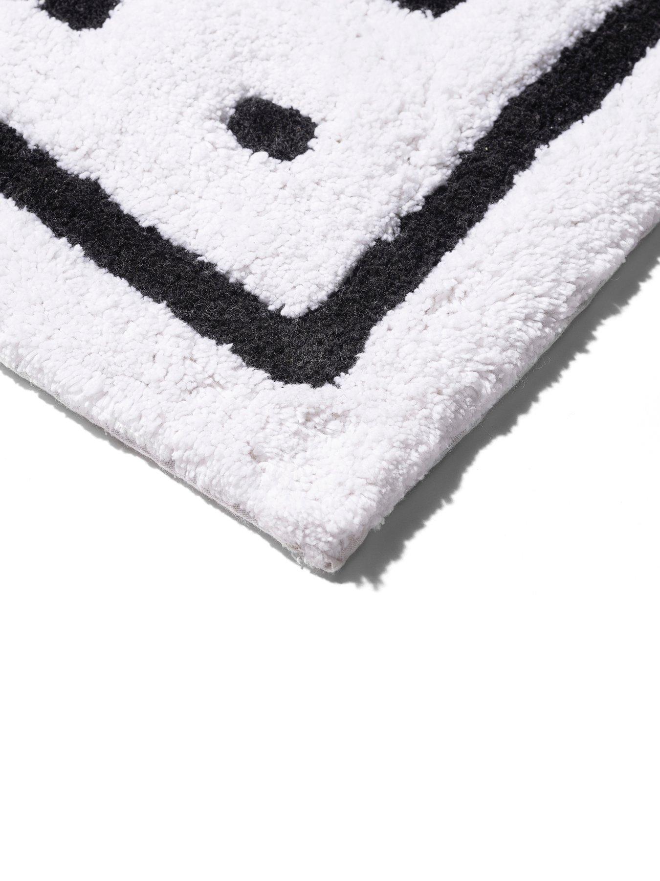 Image 3 of 4 of Croydex Black Square Bath Mat
