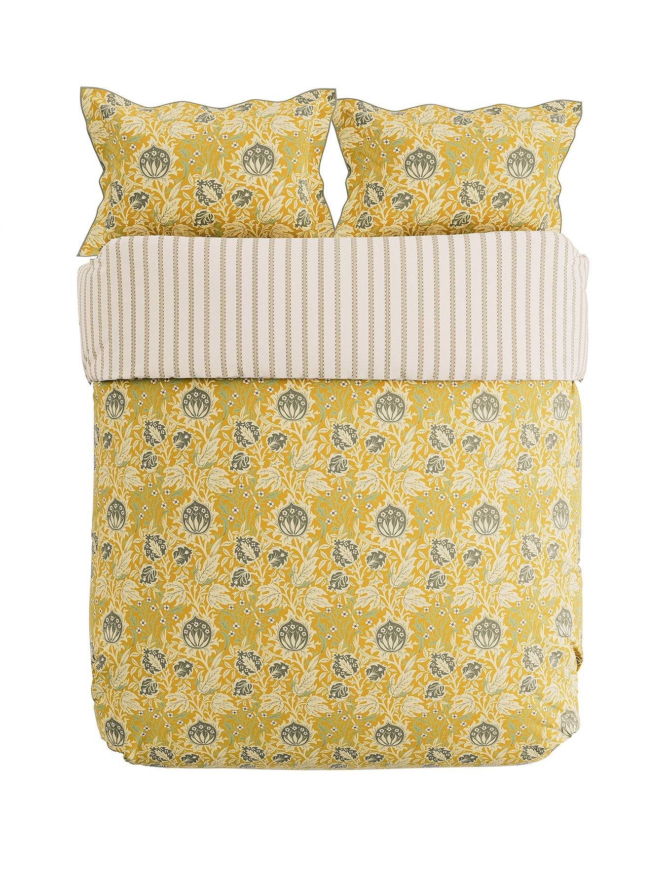 morris-co-elmcote-cover-set-100-cotton-sunflowerstillFront
