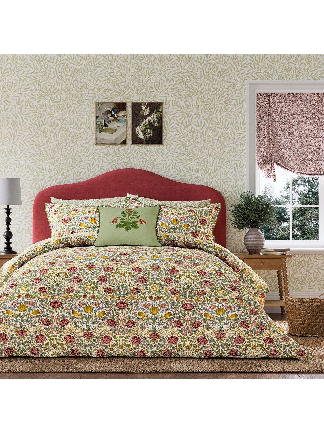 morris-co-rose-cover-set-100-cotton-boughs-greenroseoutfit