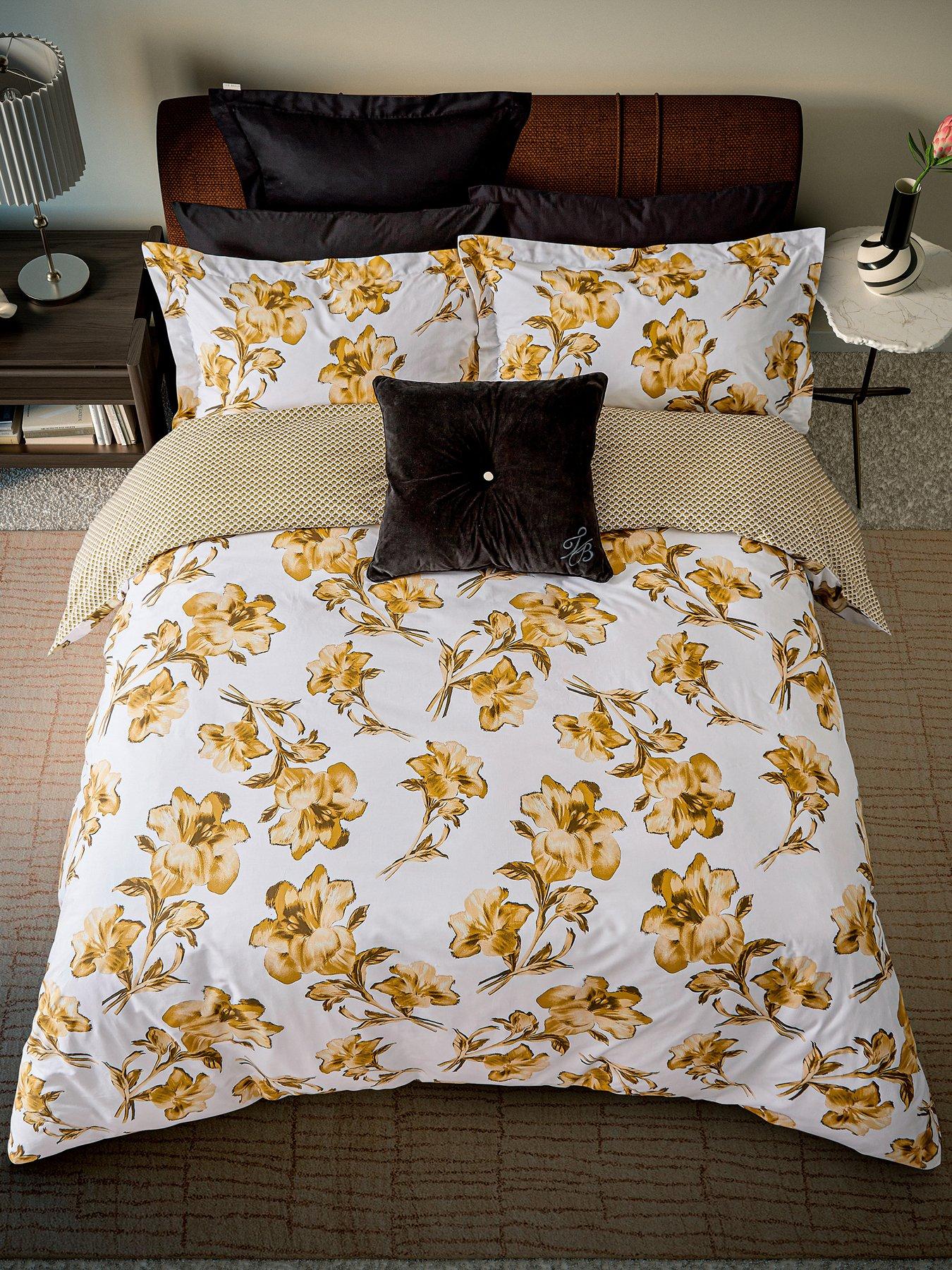 ted-baker-midnight-garden-cover-set-100-cotton-ochreback