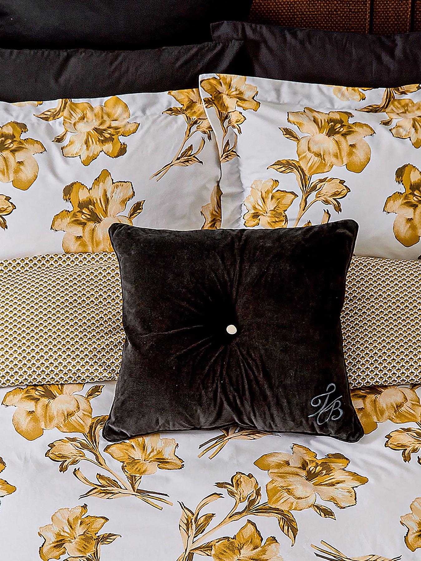 Image 1 of 5 of Ted Baker Tb Branded Button Cushion 50X50Cm