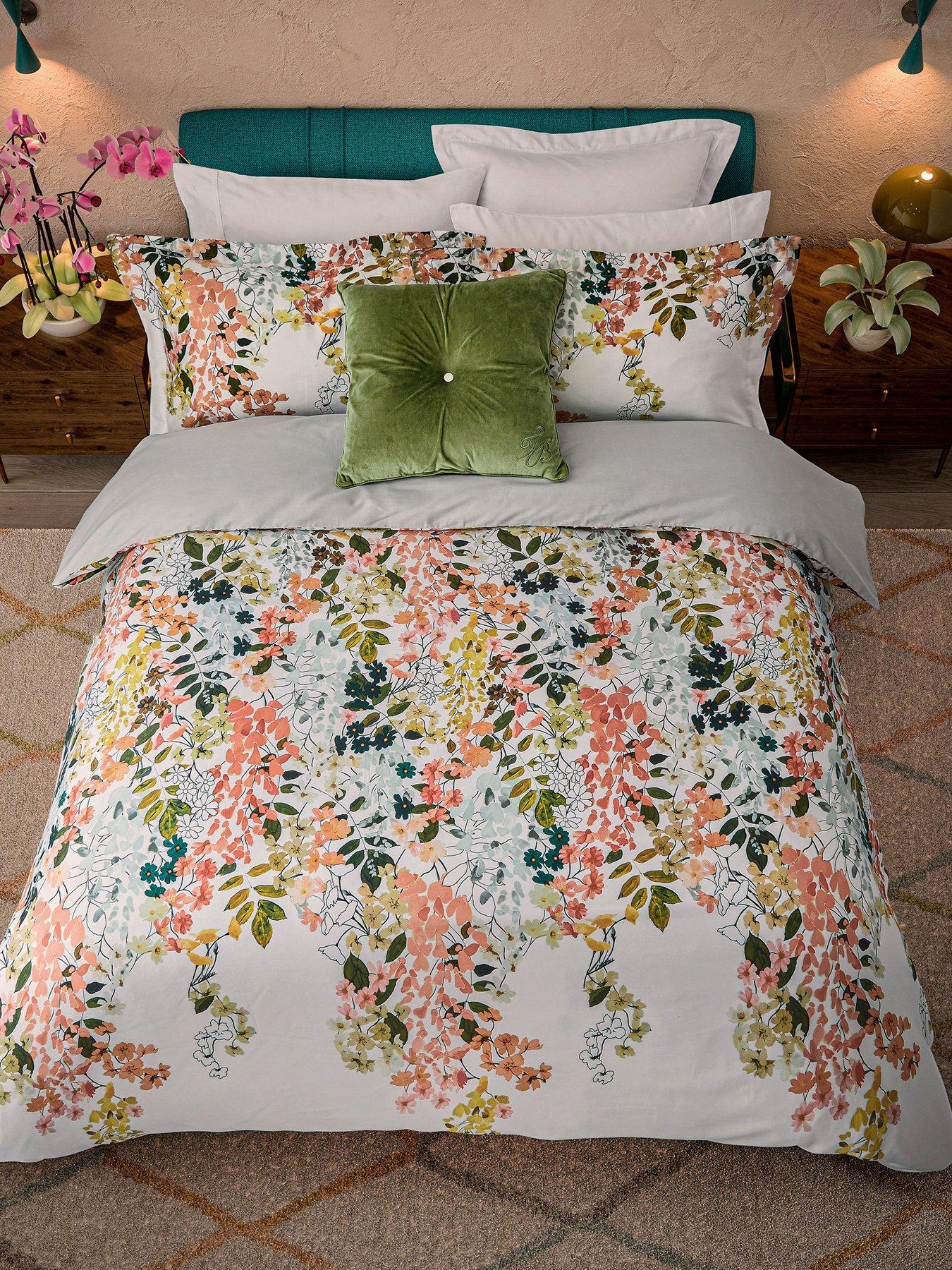 Image 4 of 5 of Ted Baker Wisteria Duvet Cover Set Multi