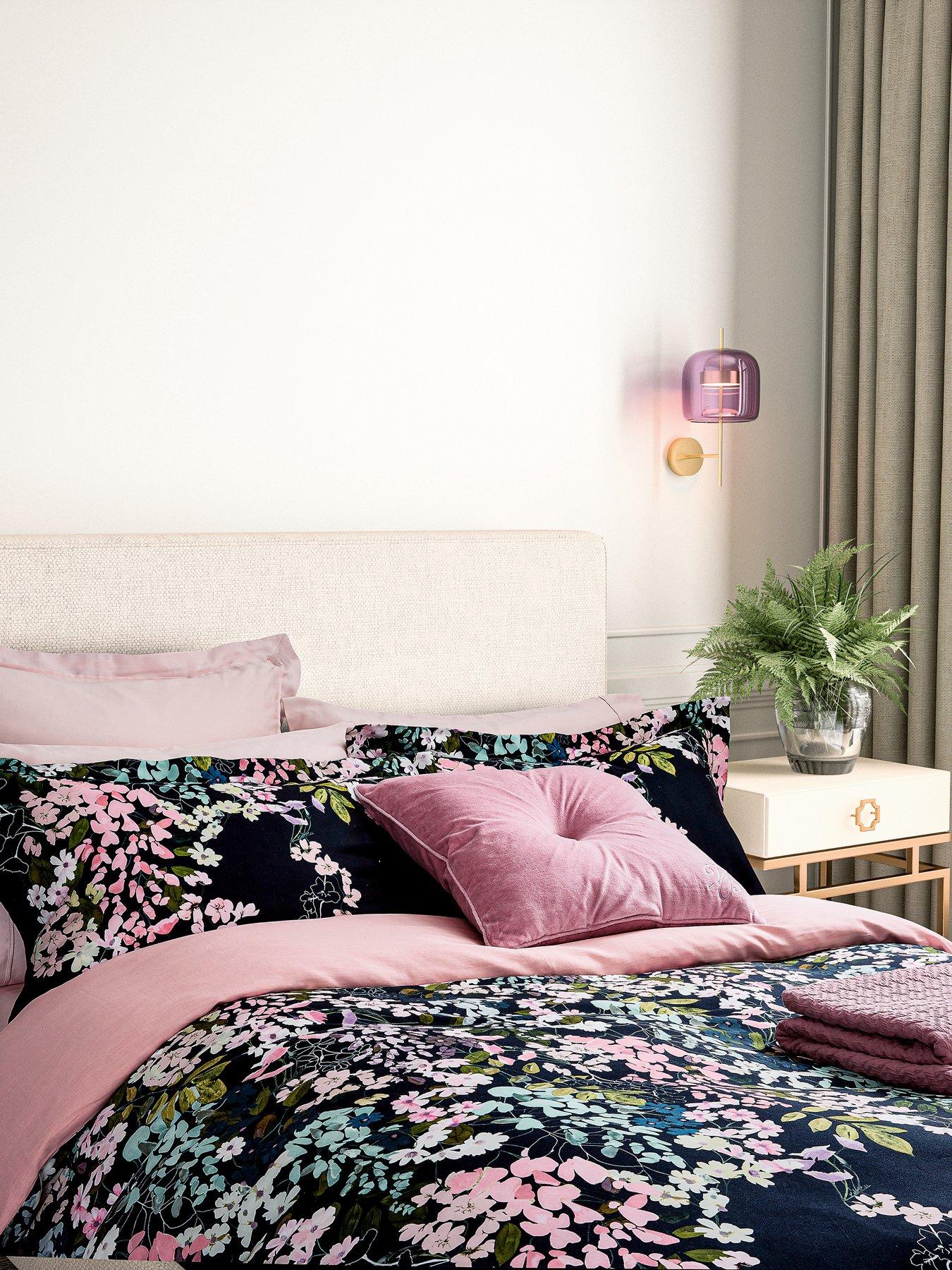 Ted Baker Wisteria Duvet Cover Set Navy Blue