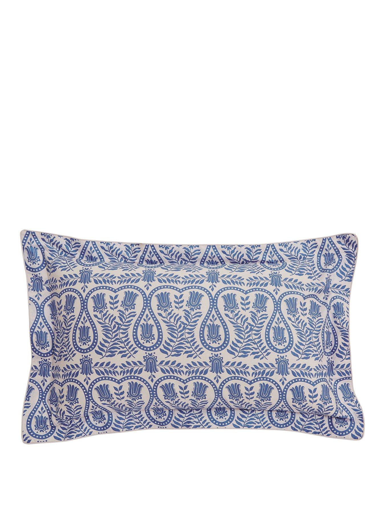 Image 2 of 5 of Joules Wandering Indienne Cover Set 100% Cotton Blue