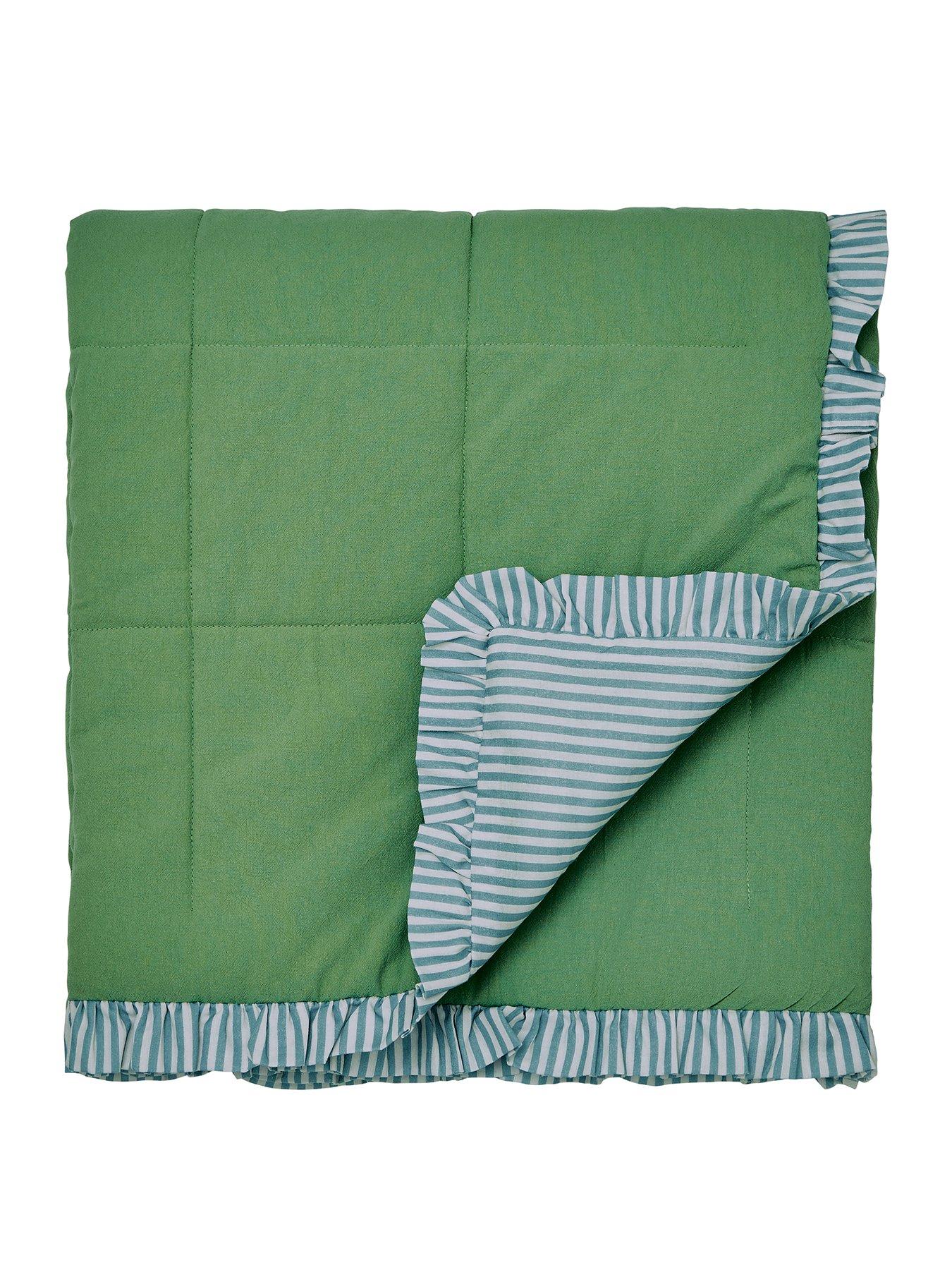 joules-come-rain-or-shine-throw-200x150cm-greenstillFront