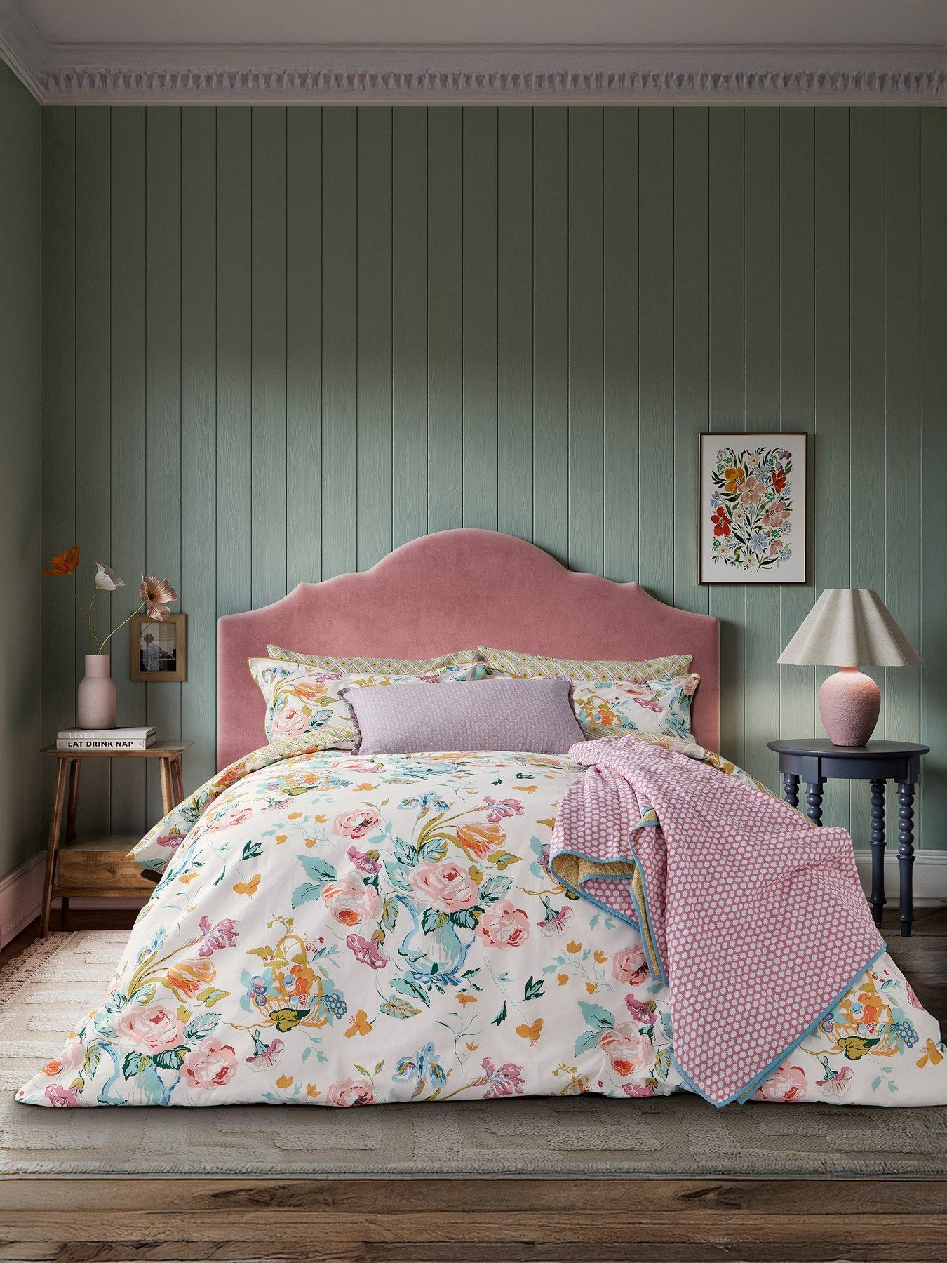 Image 1 of 4 of Land & Shore Bloom Duvet Cover Set Multi