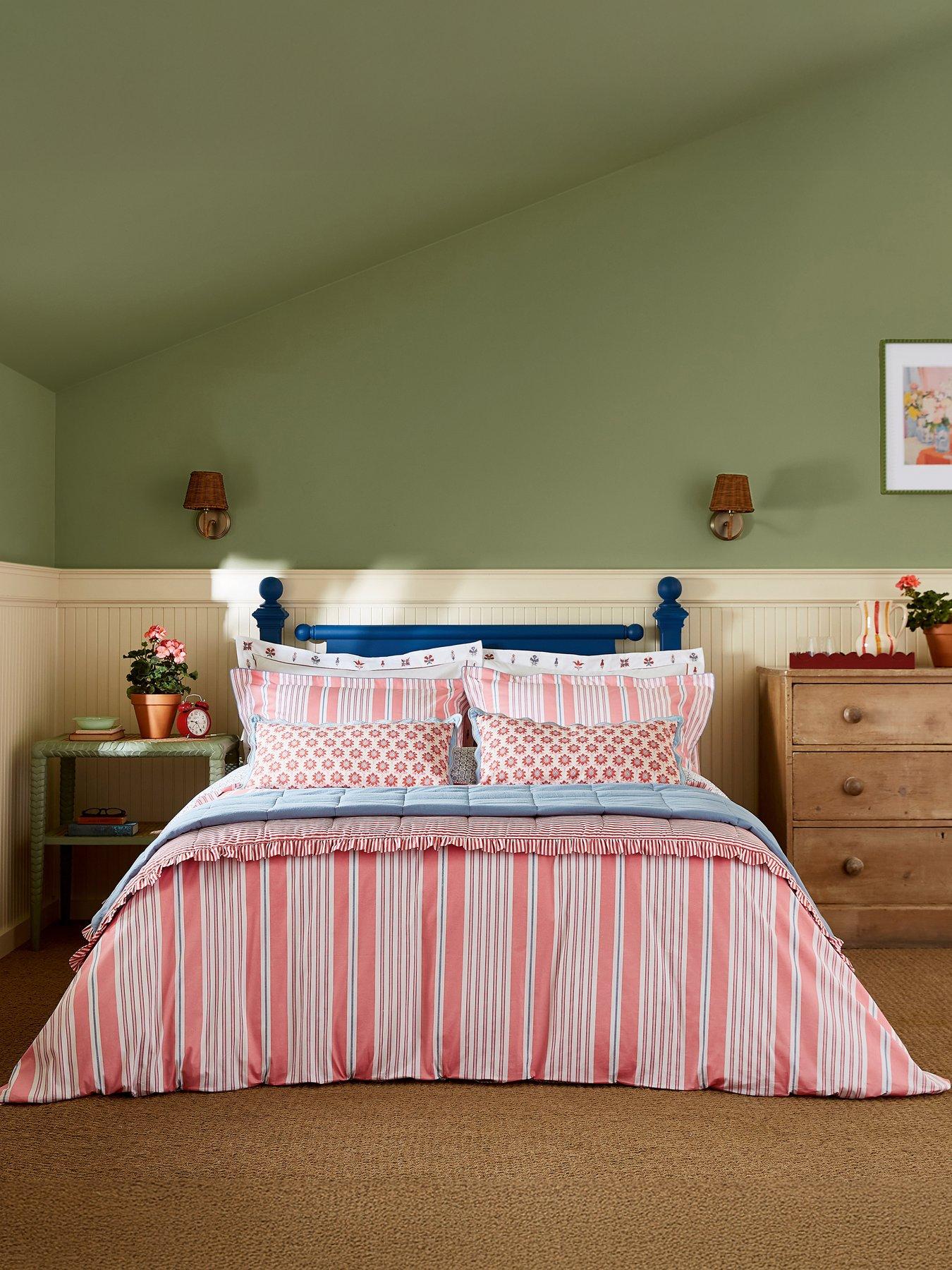 joules-siesta-stripe-cover-set-100-cotton-reddetail