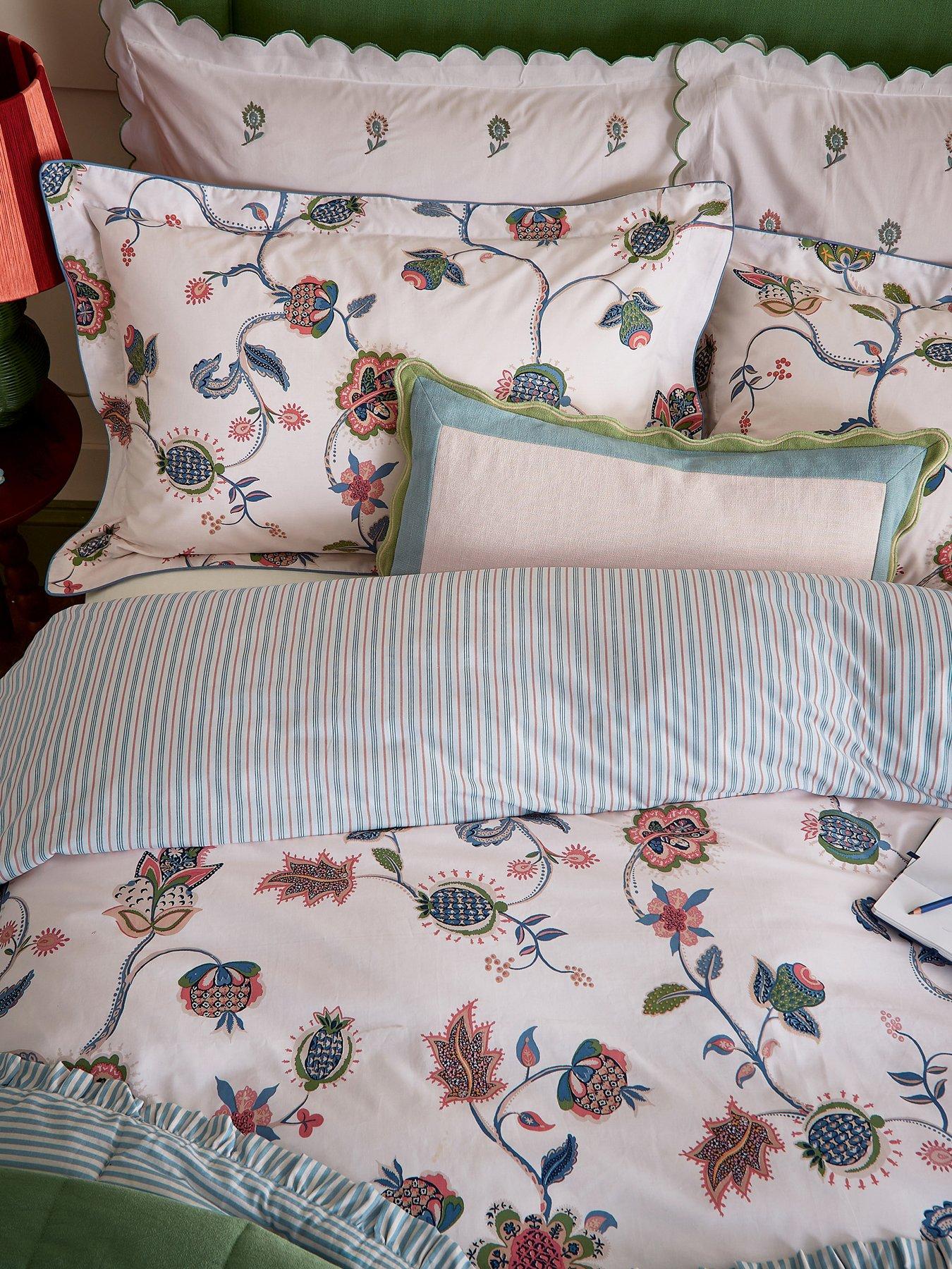Image 4 of 5 of Joules Tree Of Life Cover Set 100% Cotton Multi