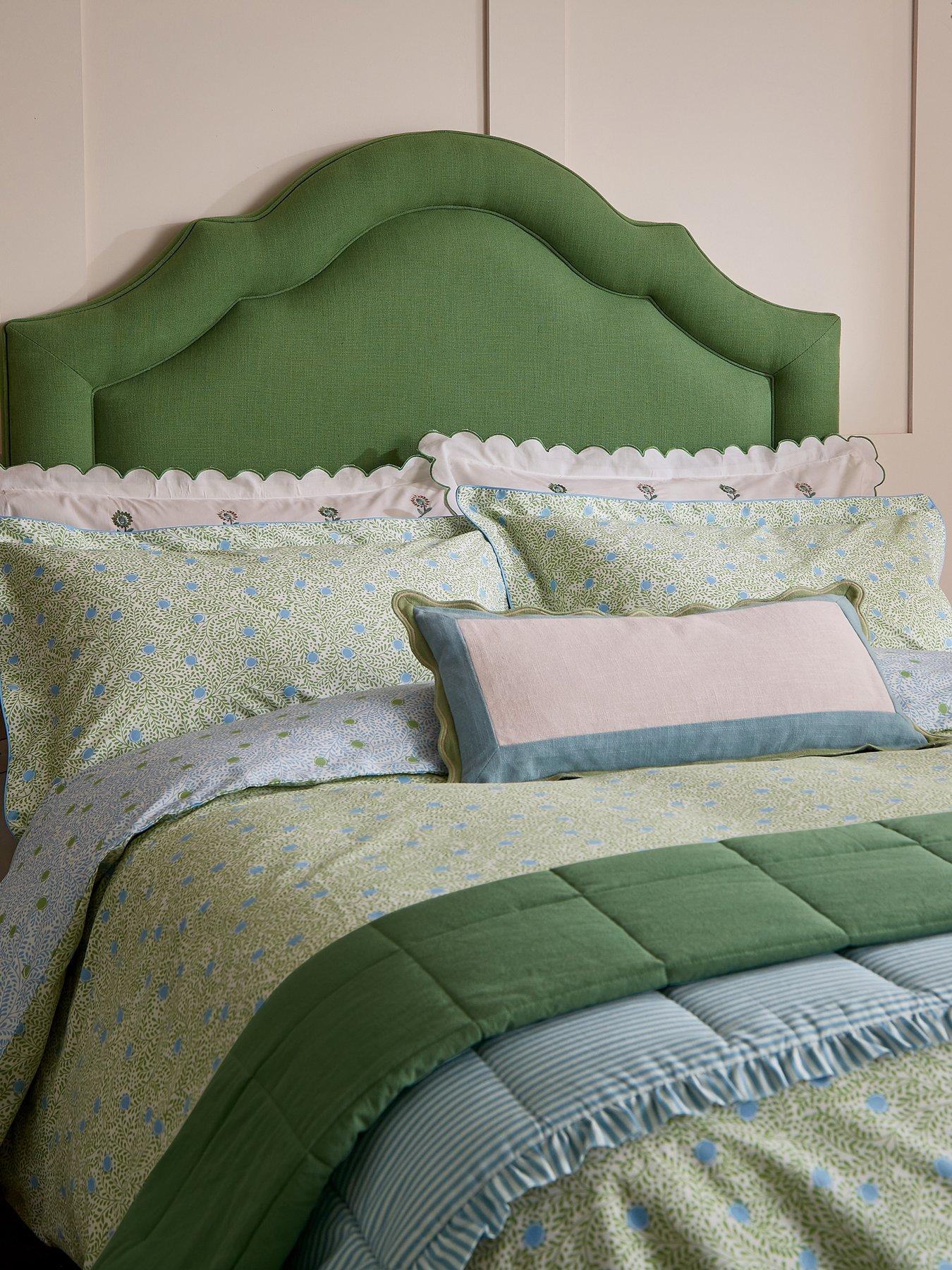 joules-trailing-ditsy-cover-set-100-cotton-greenfront