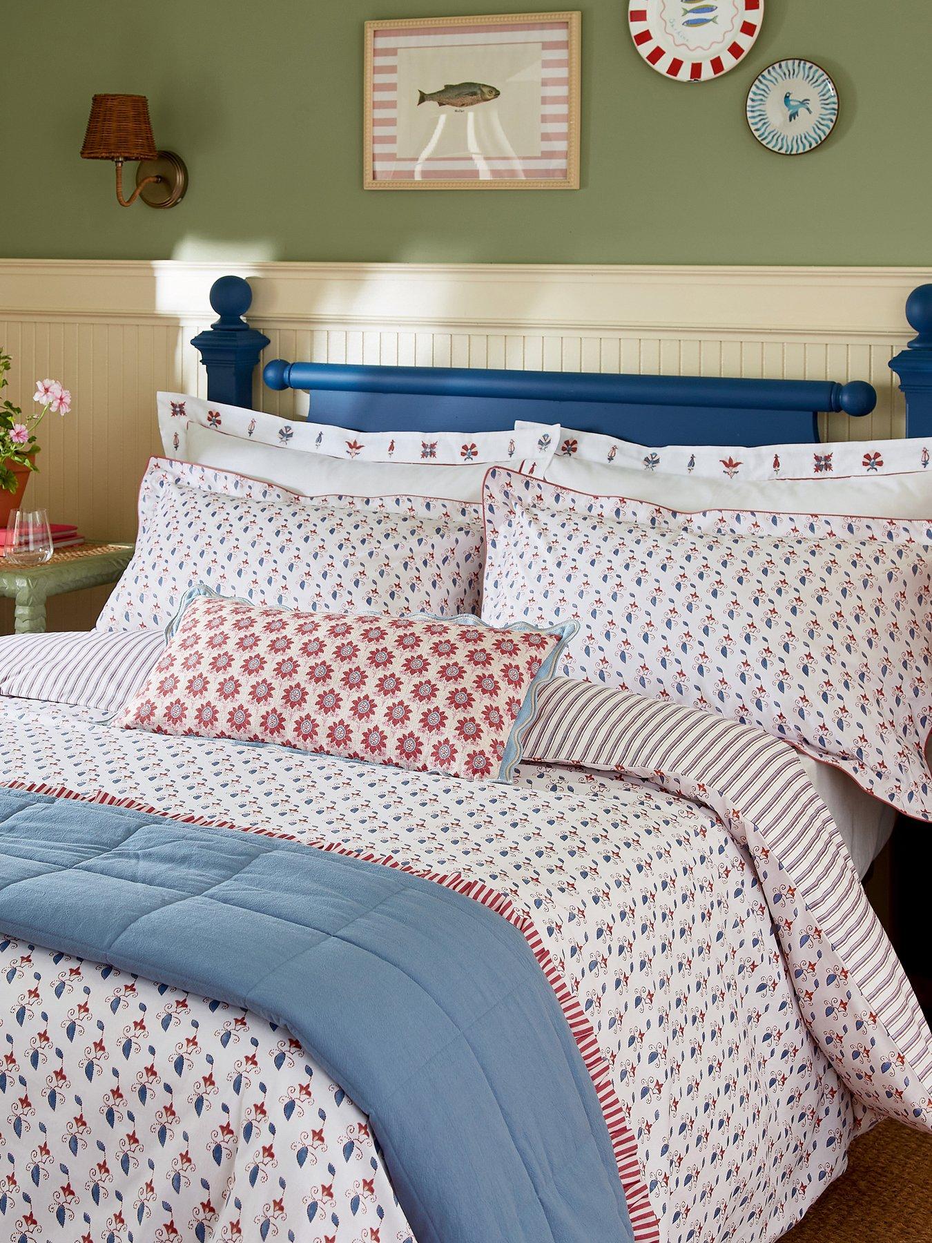joules-vanessa-cover-set-100-cotton-redfront