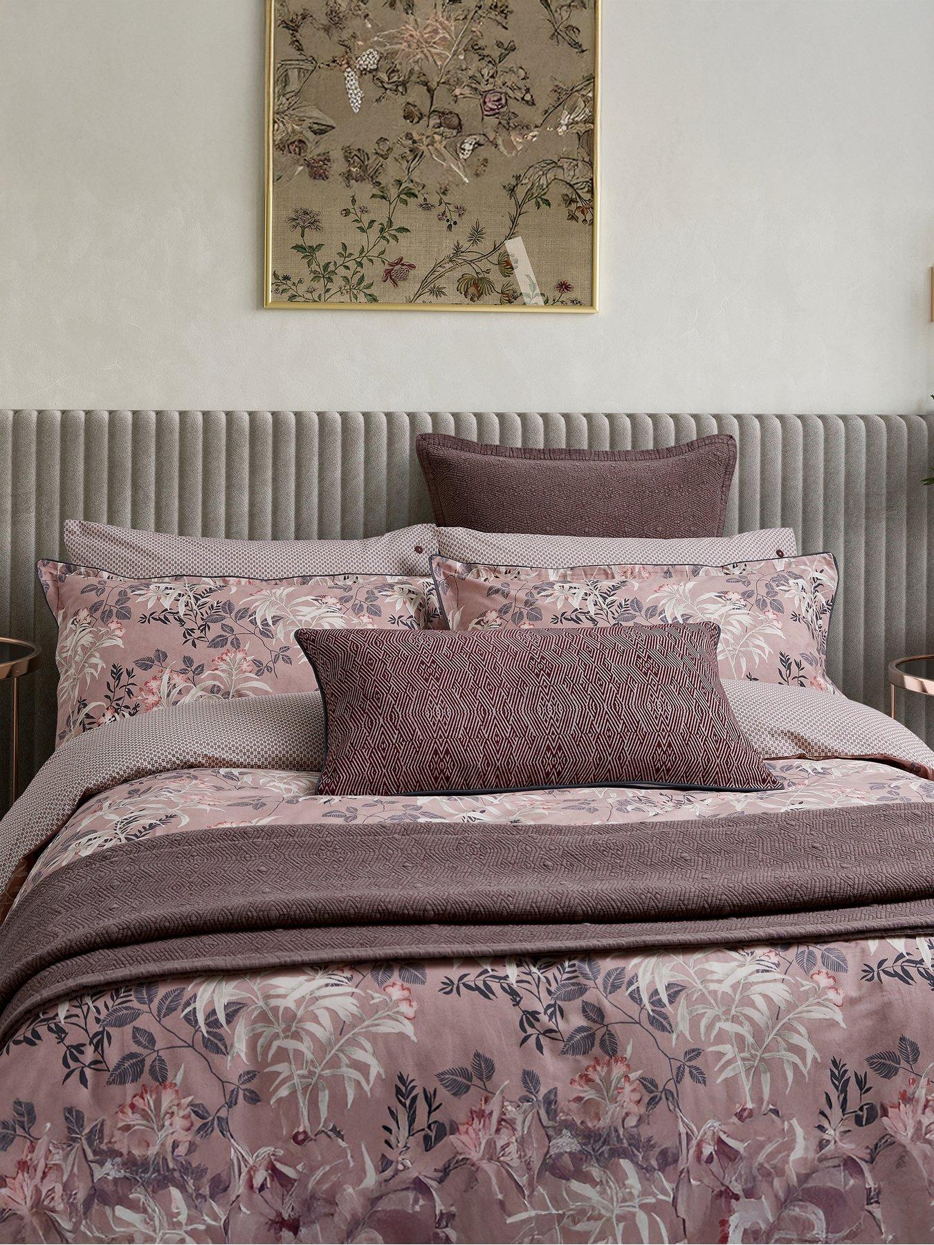 Bedeck of Belfast Katara Umma Cushion 70X40cm Mulberry