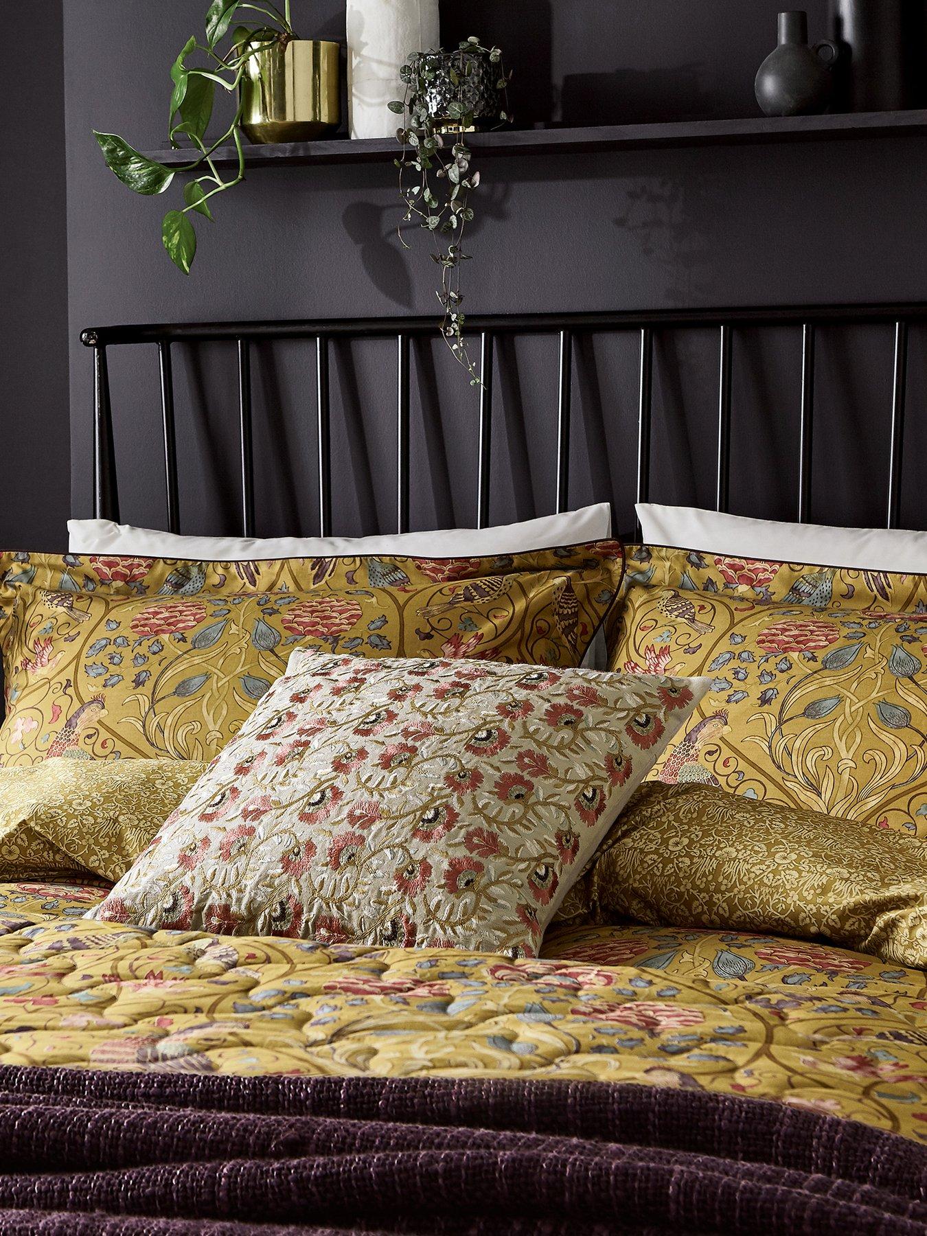 Morris & Co Seasons By May Duvet Cover Set Saffron