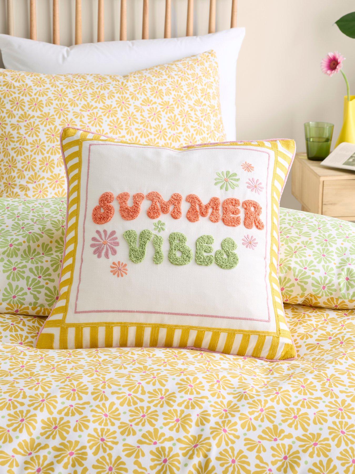 fusion-summer-vibes-slogan-filled-cushion-in-multi-43-x-43cm