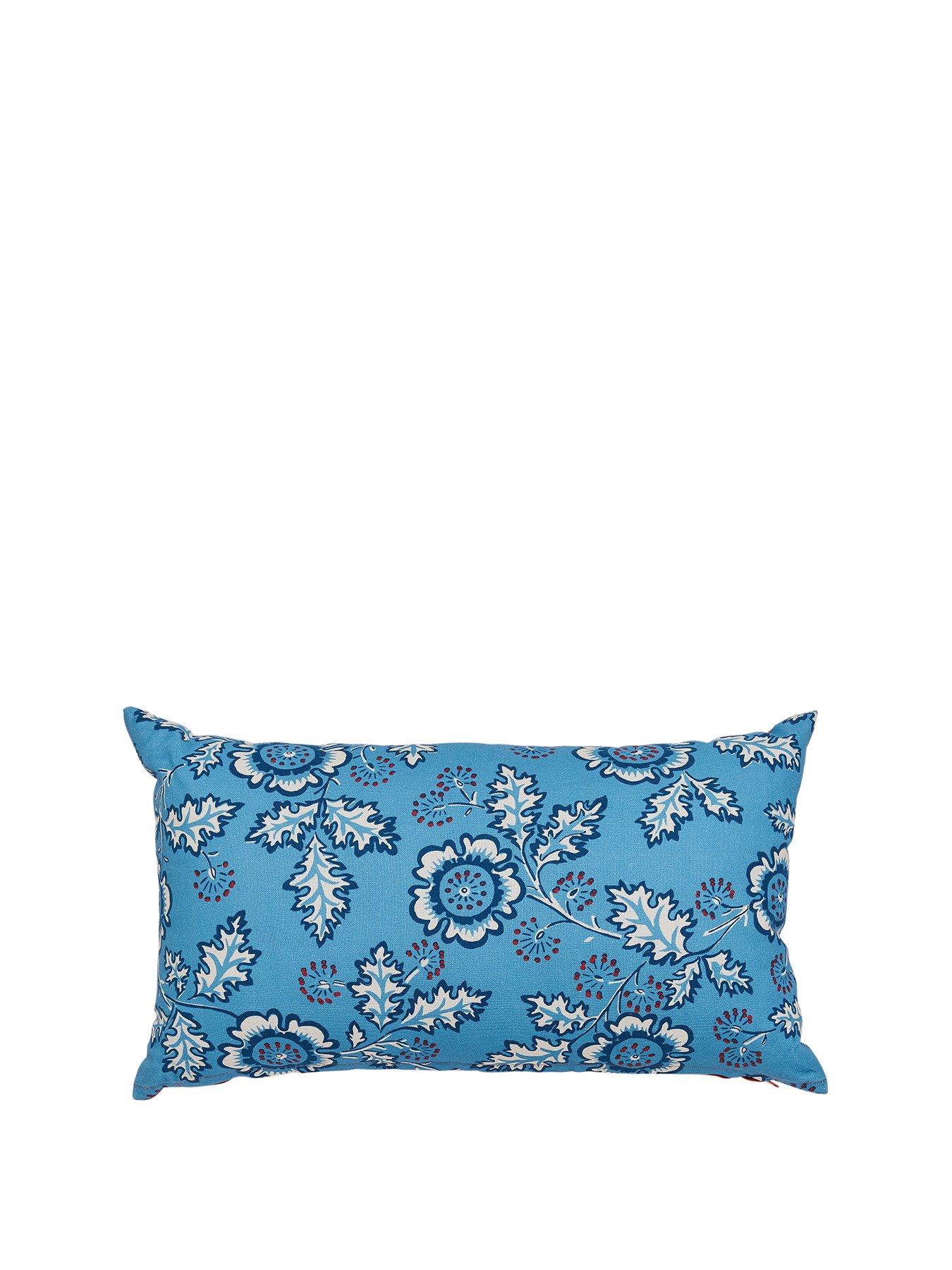Image 2 of 3 of Land & Shore River Outdoor Cushions 50X30Cm Blue / Red