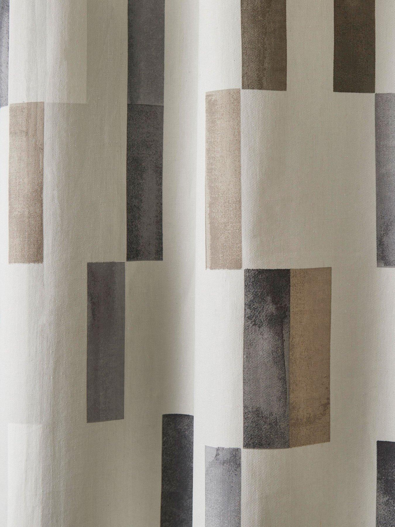 Image 3 of 4 of Fusion Oakland Eyelet Curtains In Natural