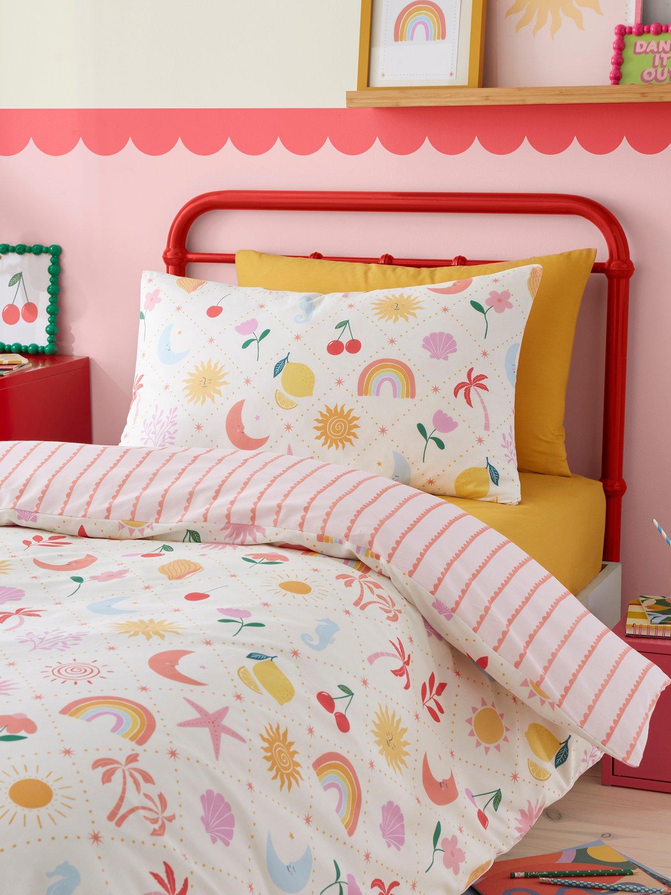 Image 3 of 4 of Bedlam Dreamscape Duvet Cover Set In Multi Single