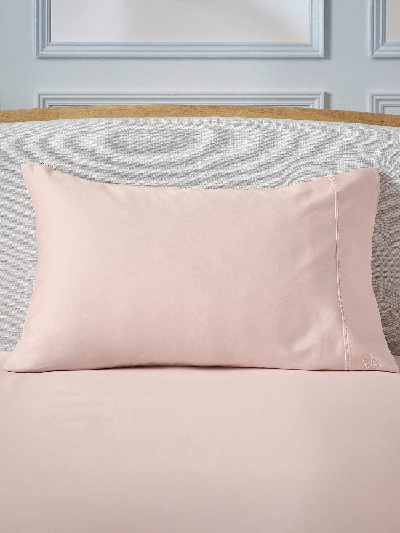 Ted Baker Ted Baker Plain Dye 100% Cotton Standard Pillow Case