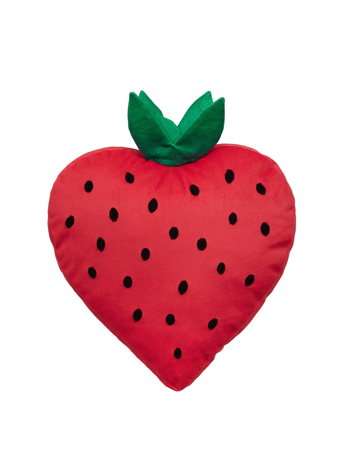 bedlam-strawberry-shaped-cushion-in-red-one-sizestillFront