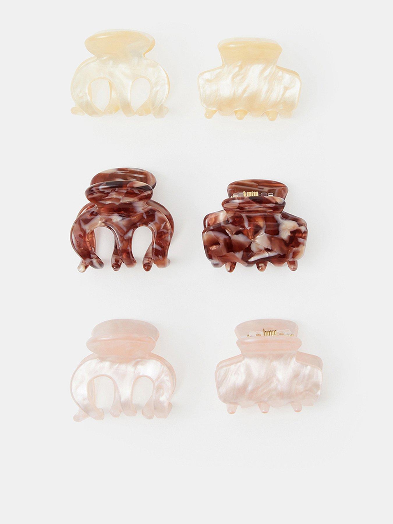 accessorize-6-pack-mini-marbled-claw-clipsfront