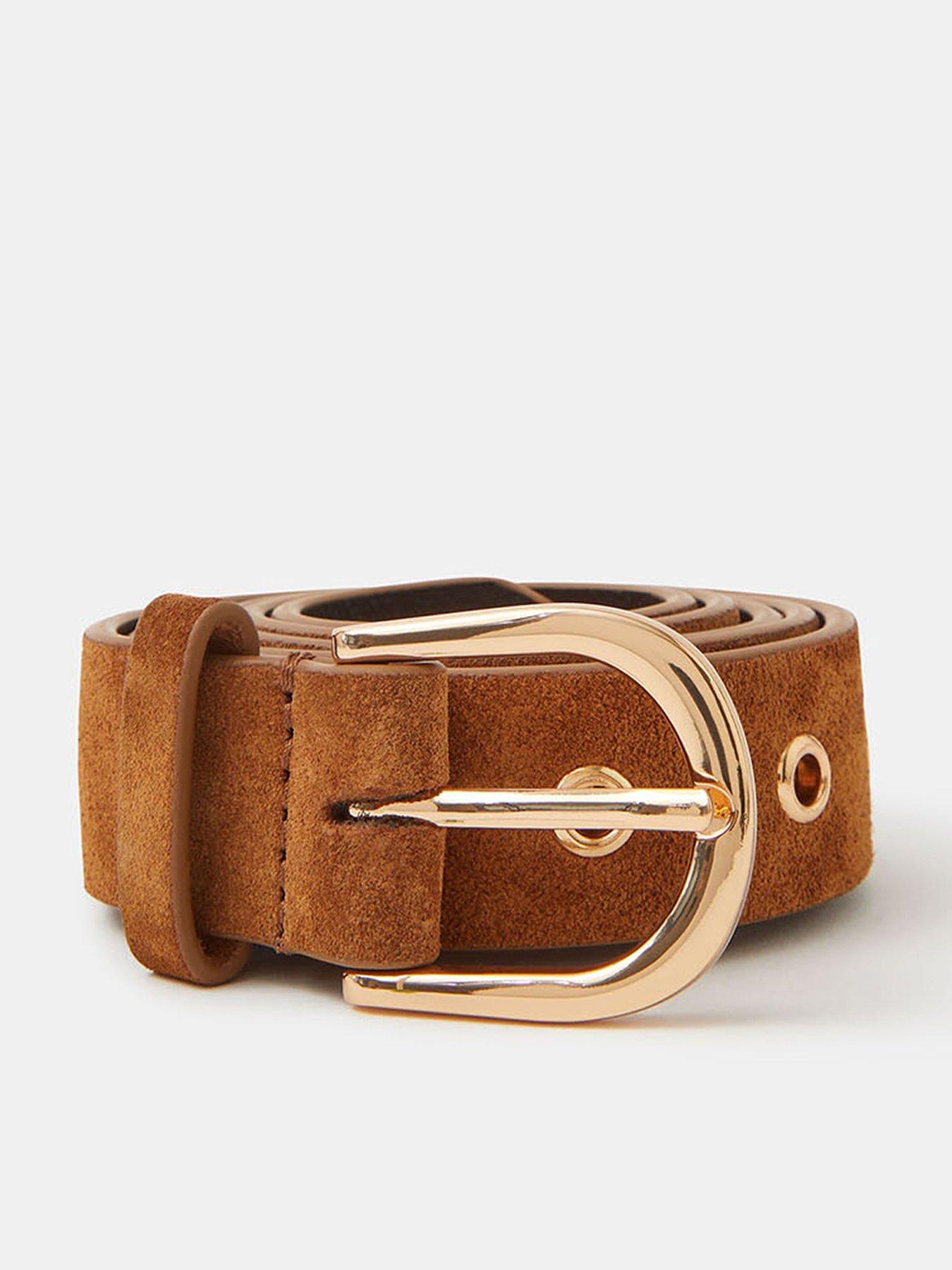 Accessorize Leather Eyelet Belt