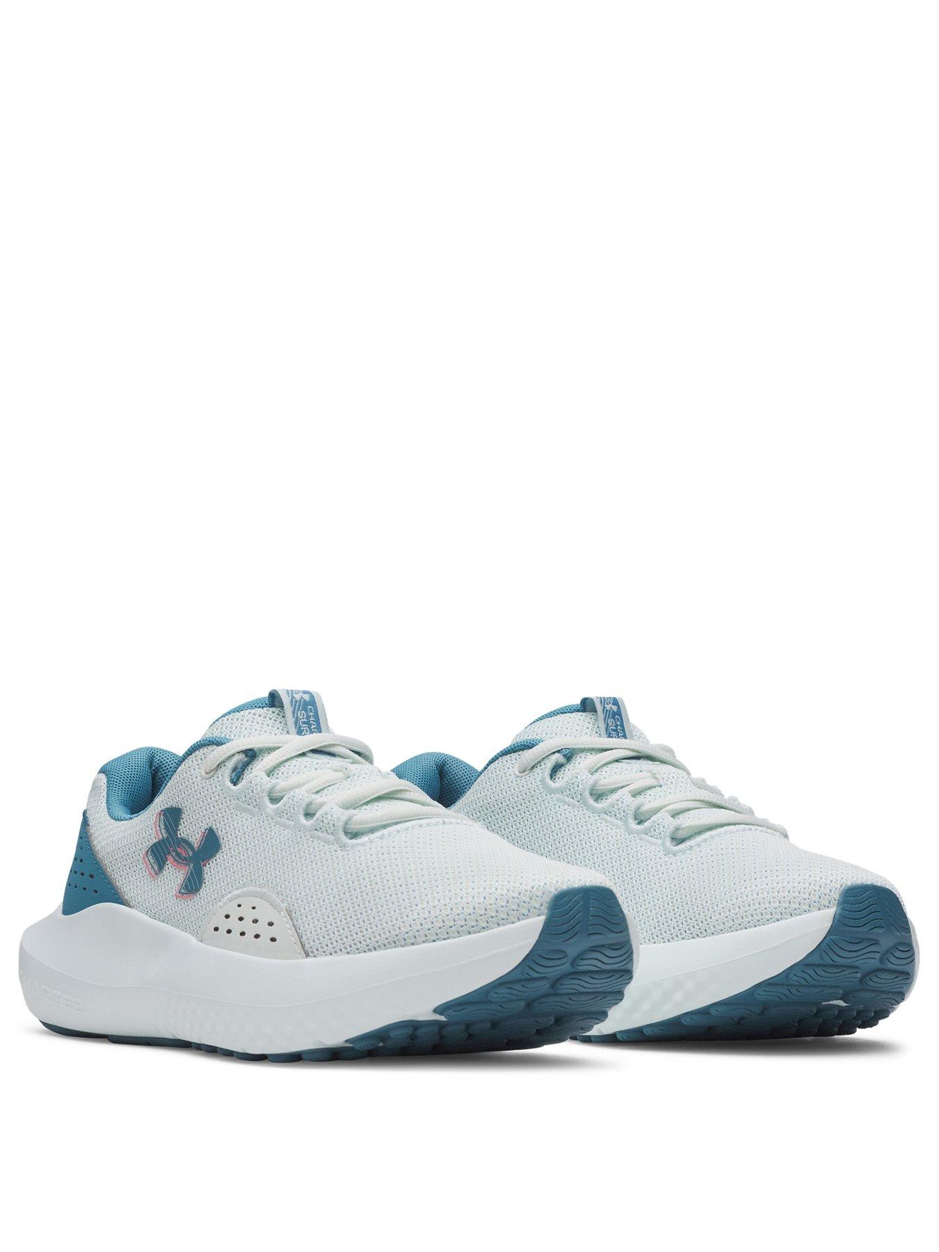 Image 2 of 5 of UNDER ARMOUR Womens Running Surge Trainers - Green