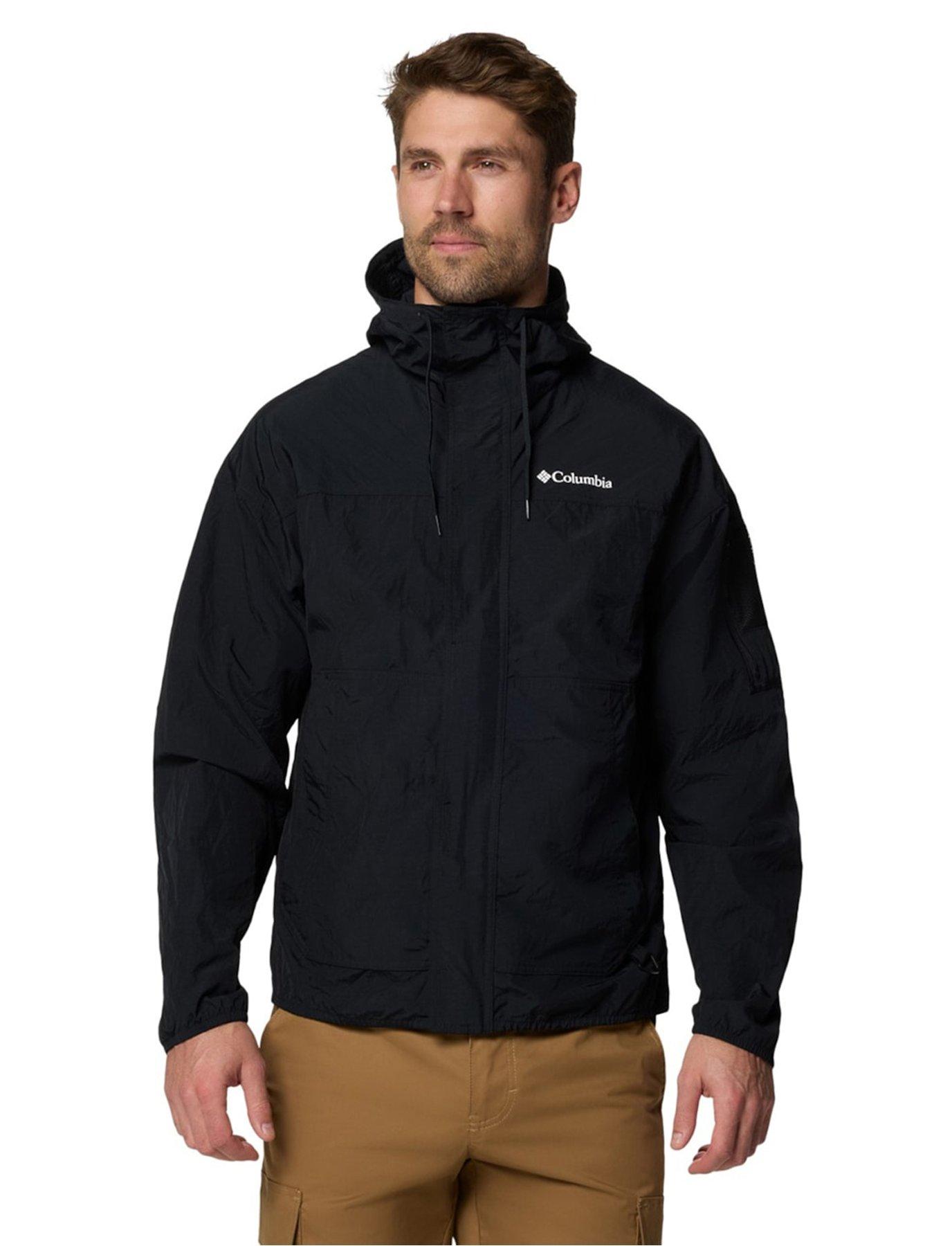 columbia-mens-challenger-full-zip-windbreaker-black