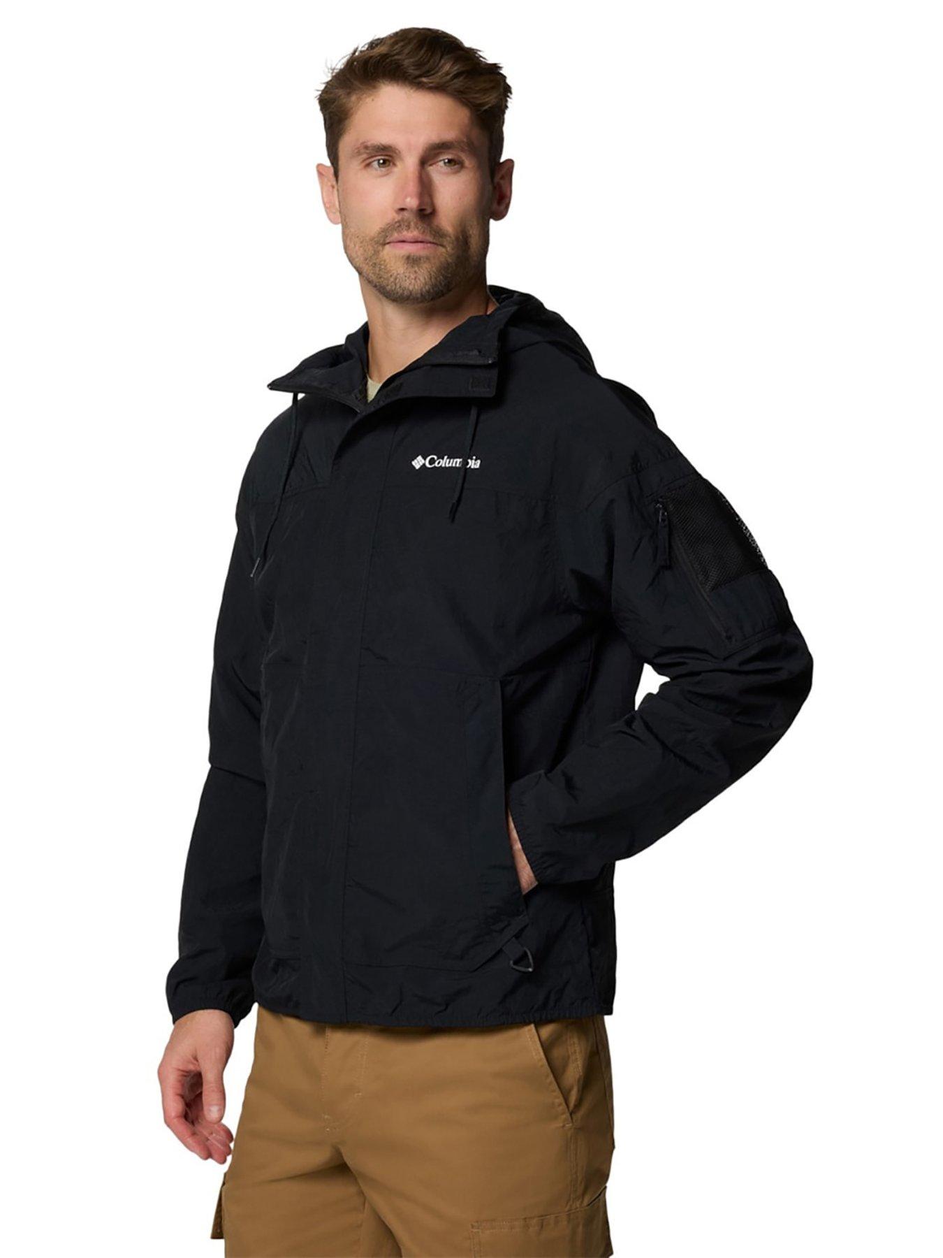 Image 3 of 5 of Columbia Mens Challenger Full Zip Windbreaker - Black
