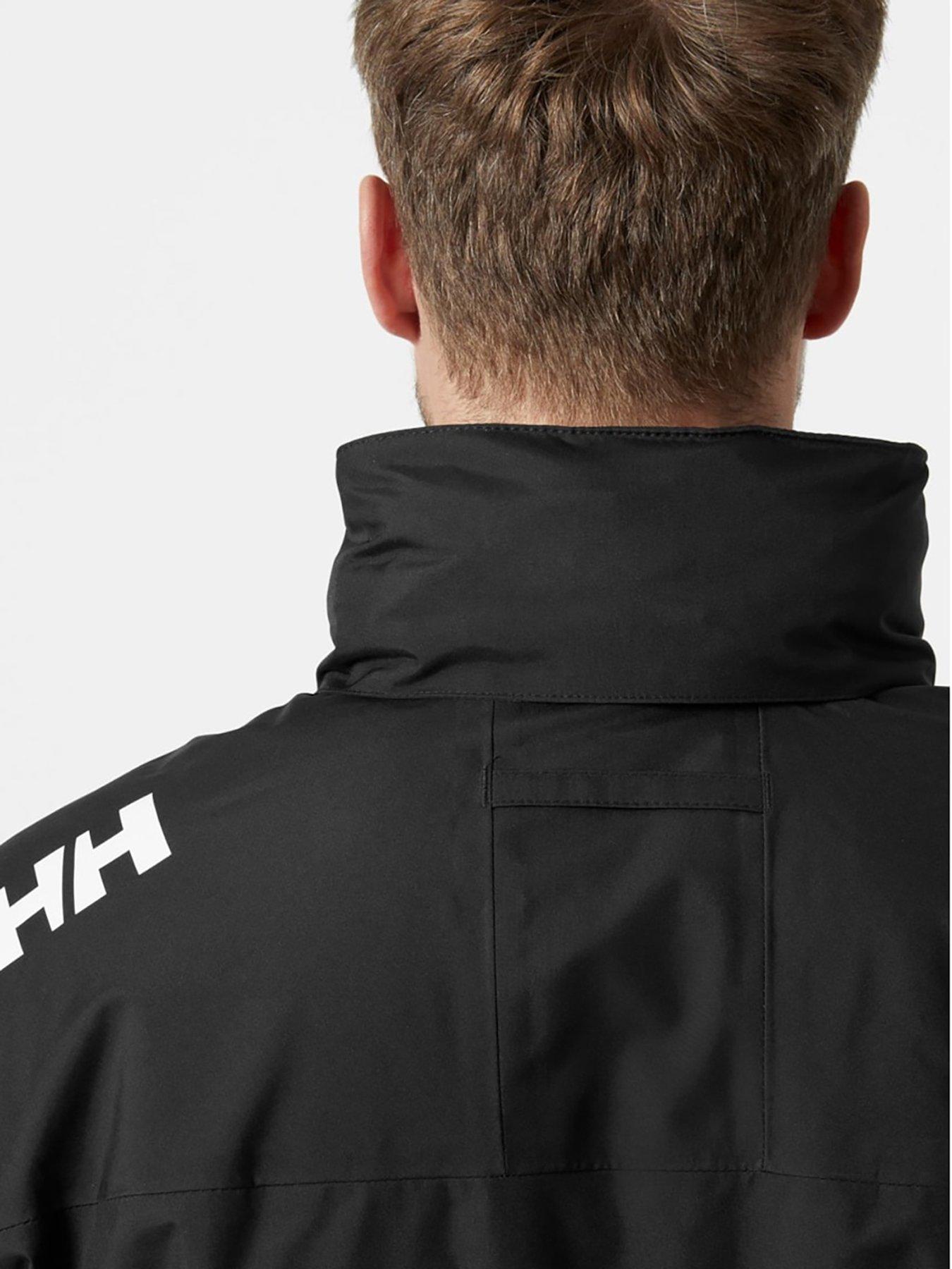 Image 5 of 5 of Helly Hansen Mens Crew Hooded Midlayer Jacket 2 -black