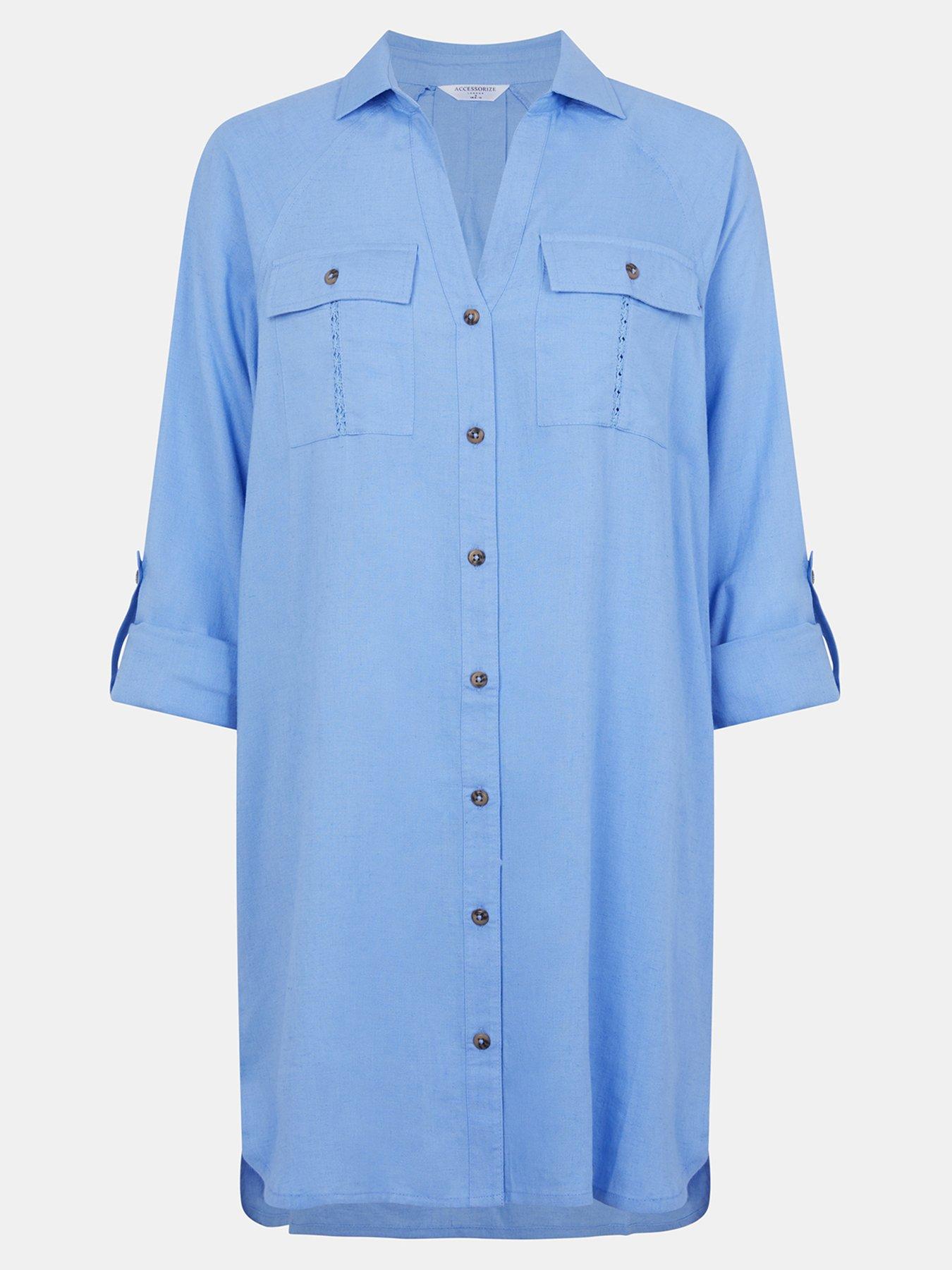 accessorize-lace-trim-beach-cover-up-shirt-bluedetail