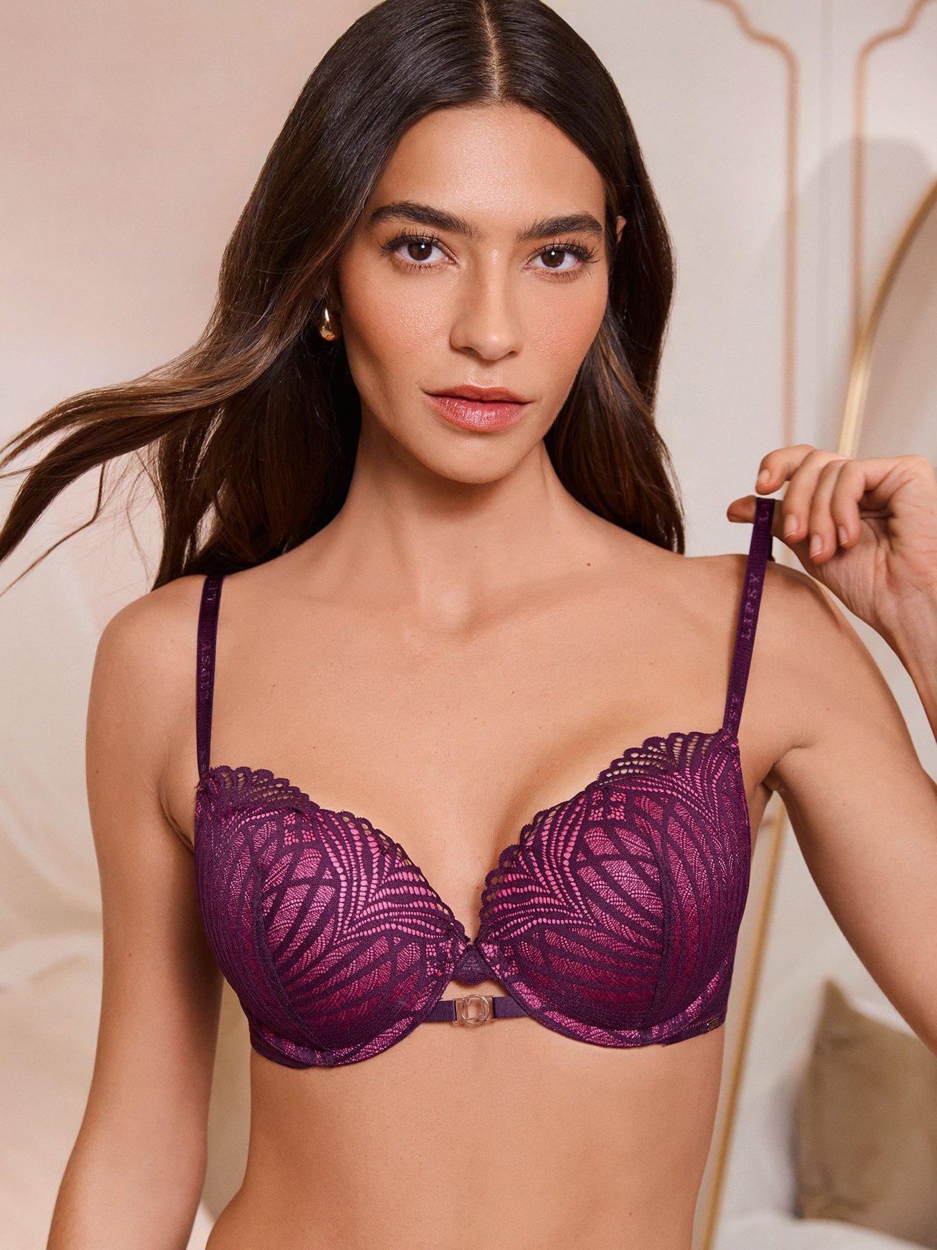 lipsy-geo-lace-boost-bra-purplefront