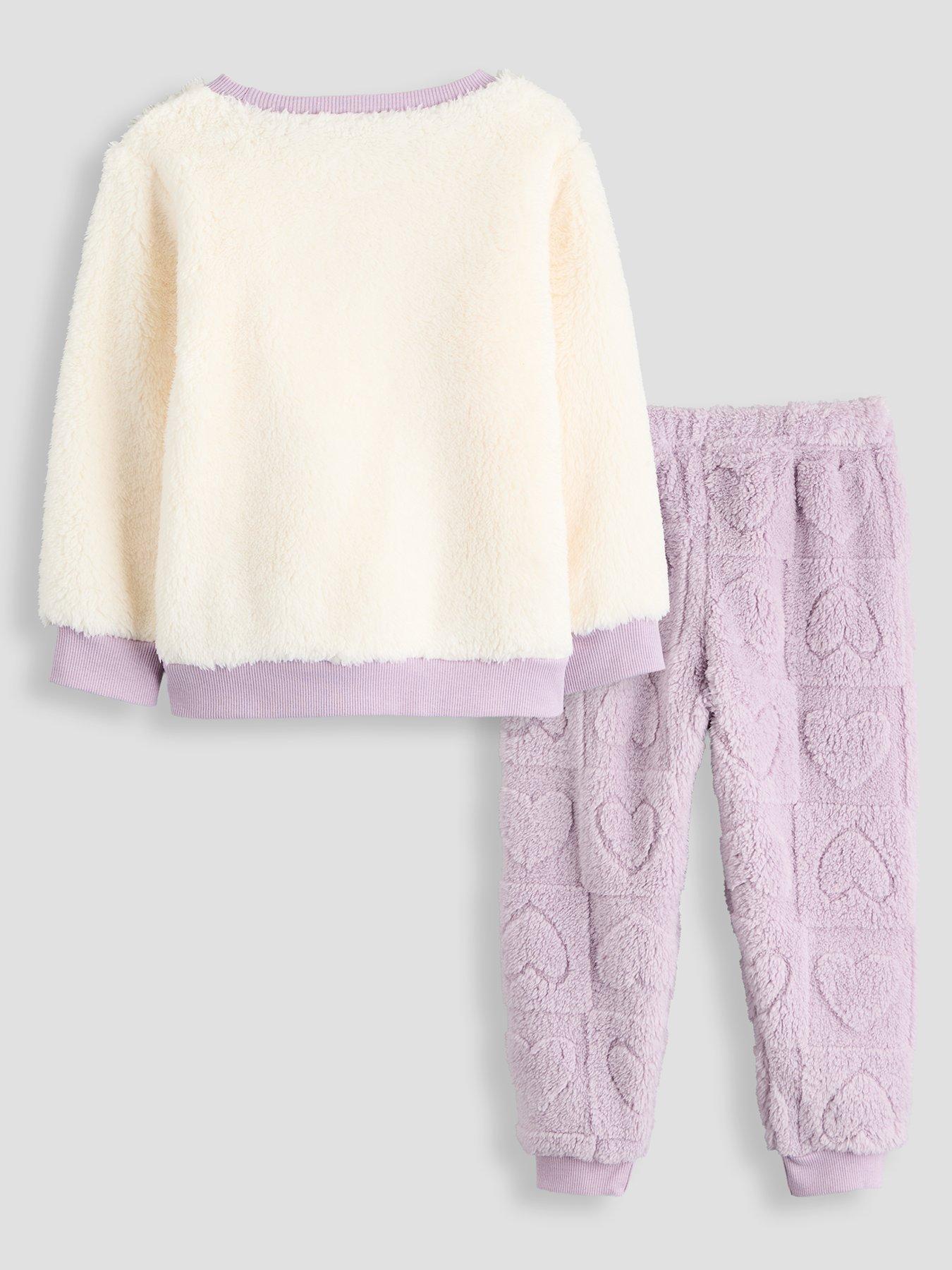 Image 2 of 5 of The Very Collection Love Club Fleece Pyjama