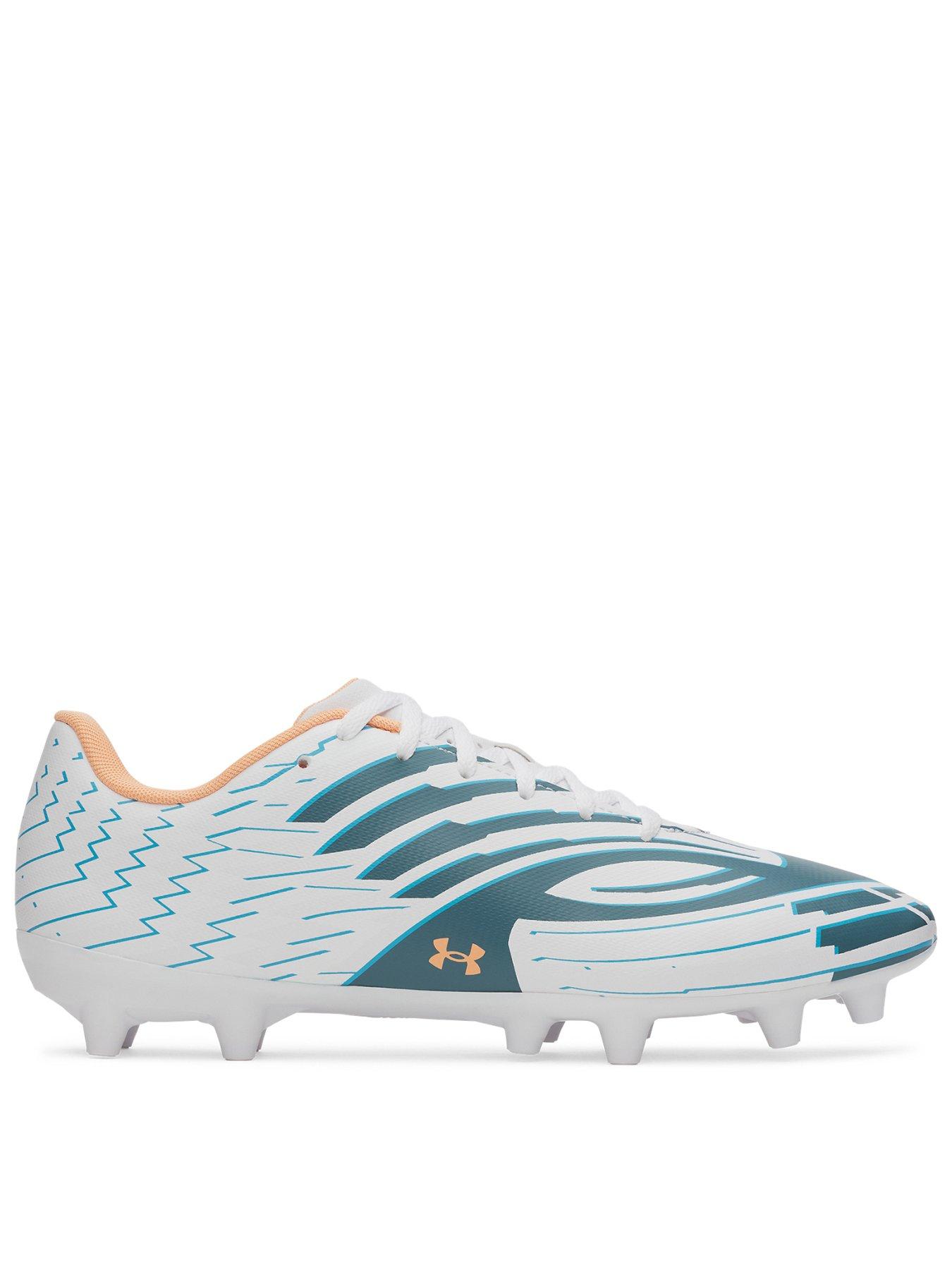 UNDER ARMOUR Mens Shadow Club Football Boots - White