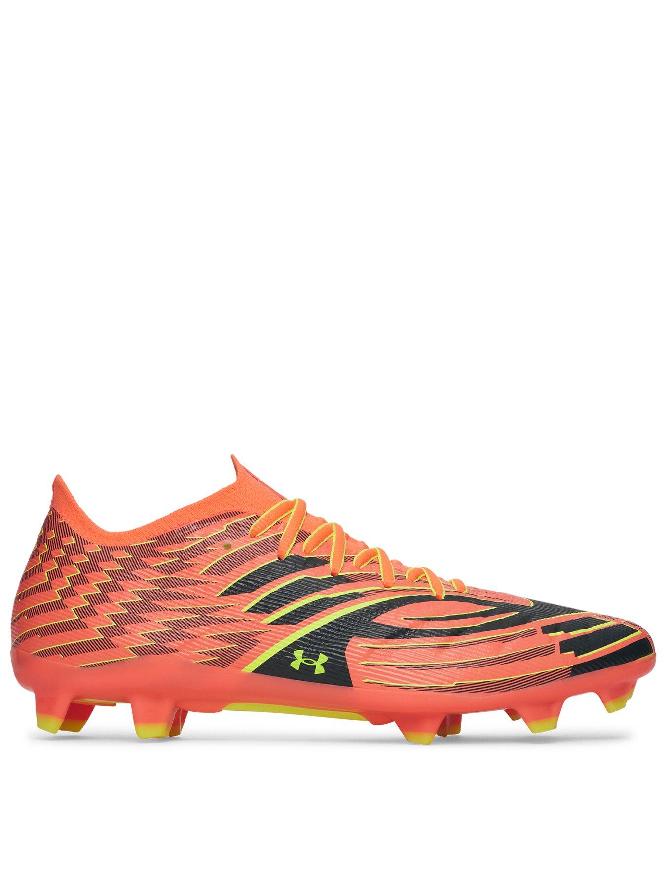 UNDER ARMOUR Mens Shadow Pro Football Boots - Electric Tangerine