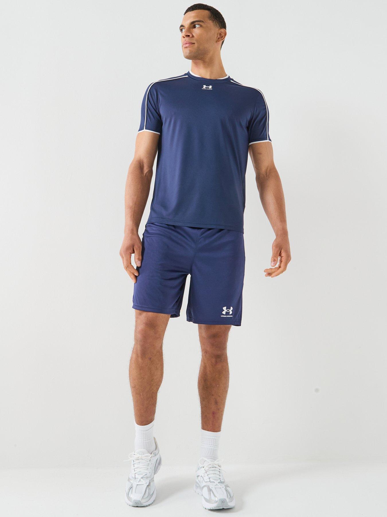 Image 3 of 6 of UNDER ARMOUR Mens Football Challenger Short - Navy
