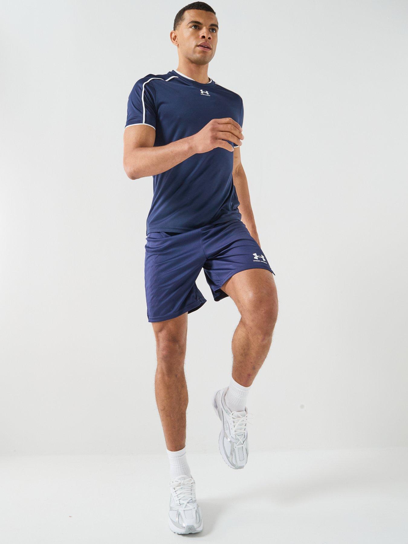 Image 6 of 6 of UNDER ARMOUR Mens Football Challenger Short - Navy